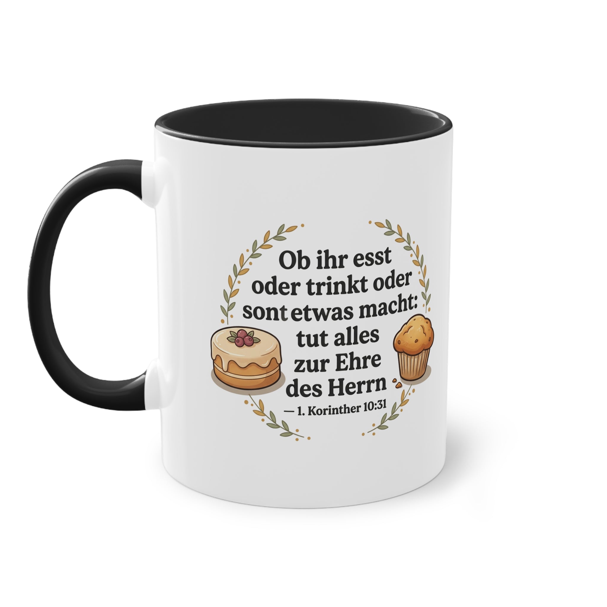Kaffee Tasse - 1.Korinther 10:31 Ob ihr esst oder trinkt oder sonst etwas macht tut alles zur ehre des Herrn