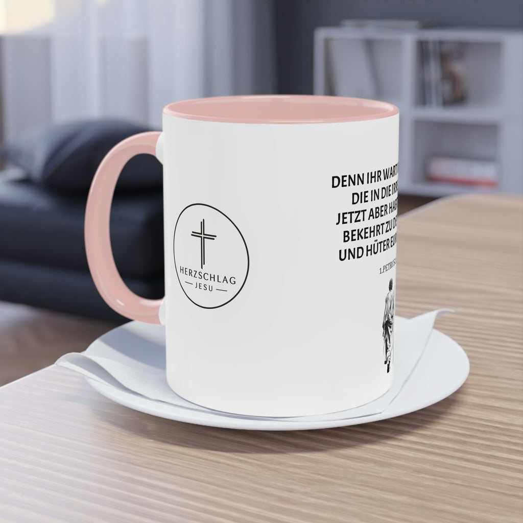 1.Petrus 2:25 - Tasse