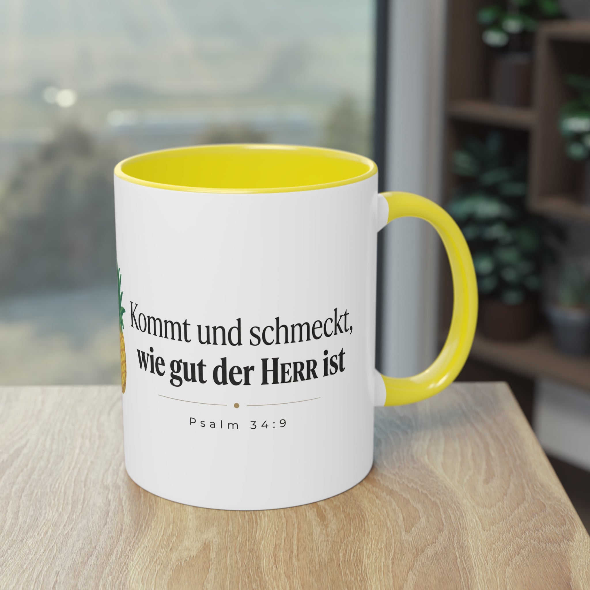 Kaffee Tasse - Kommt und schmeckt wie gut der Herr ist Psalm 34:9