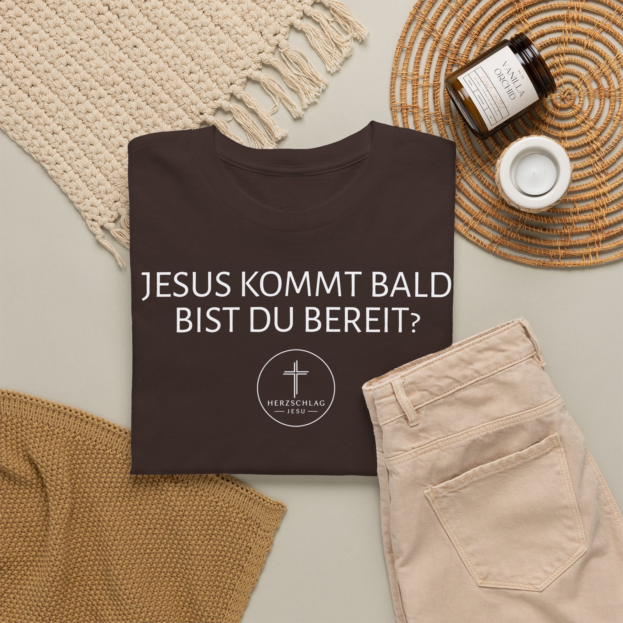 ,,Jesus kommt bald bist du bereit?,, - T-Shirt