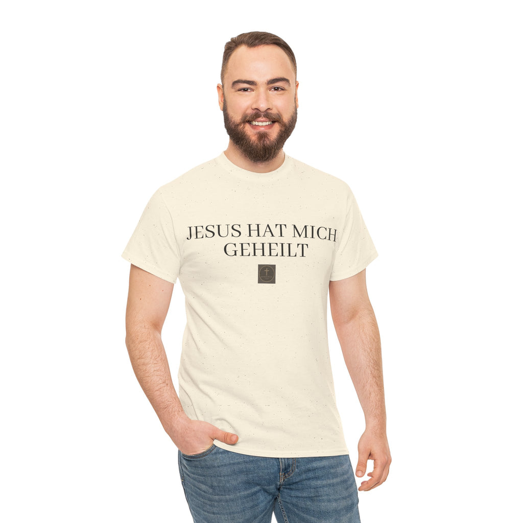 ,,Jesus hat mich geheilt,, - Trage dein Zeugnis - T-Shirt
