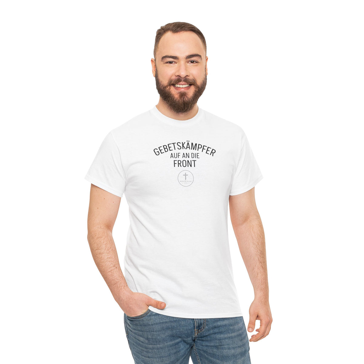 ,,Gebetskämpfer auf an die Front,, T-Shirt