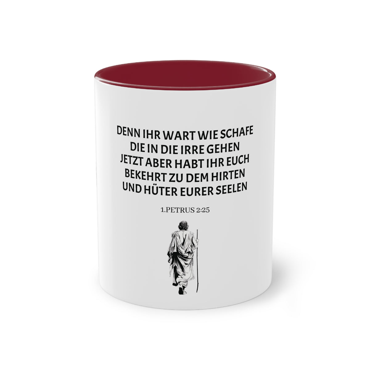 1.Petrus 2:25 - Tasse