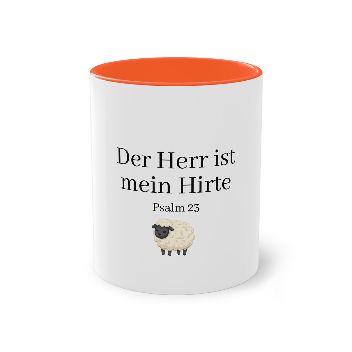 ,,Der Herr ist mein Hirte,, Psalm 23 -Tasse