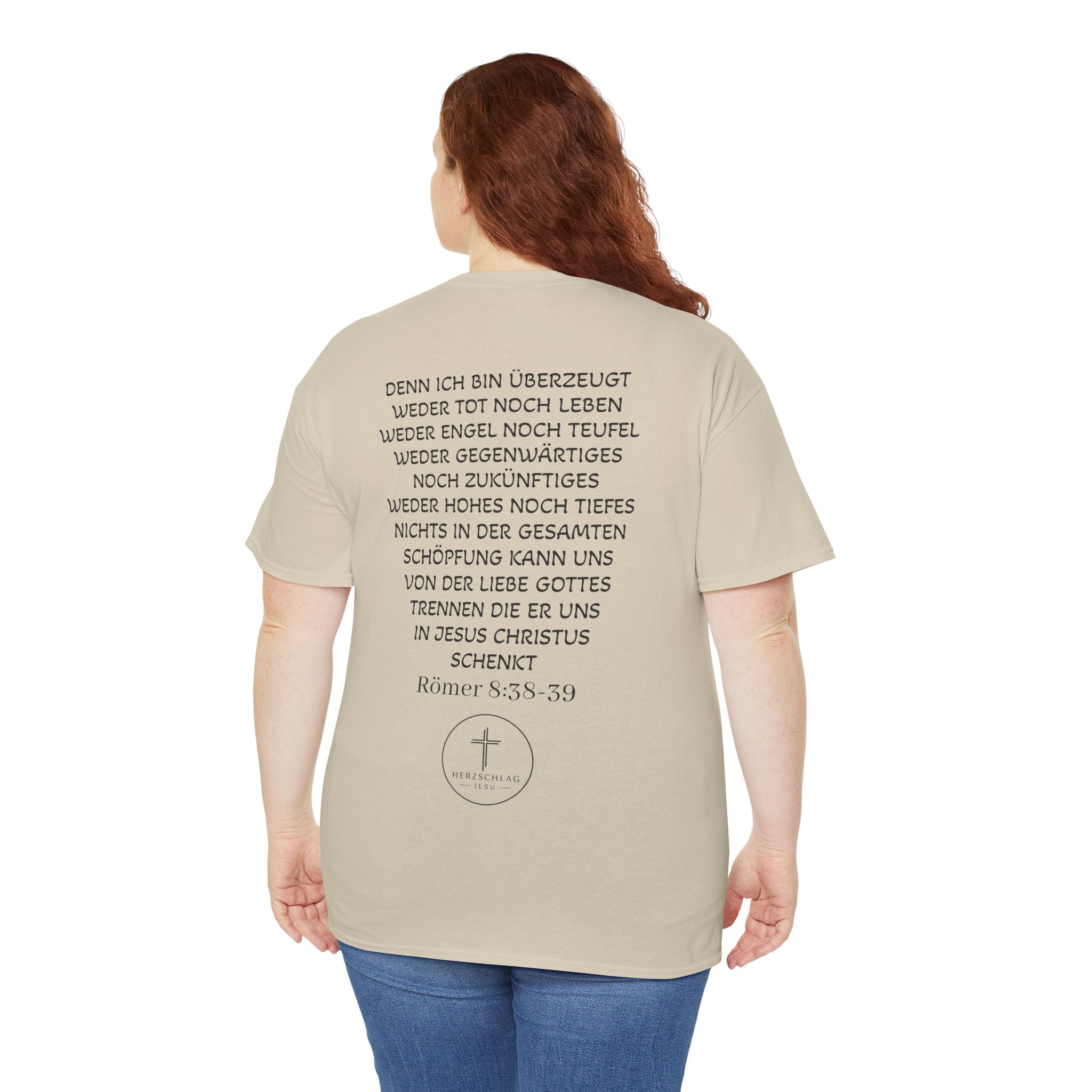 T-Shirt - Römer 8:38-39 nichts kann uns trennen von der Liebe Gottes