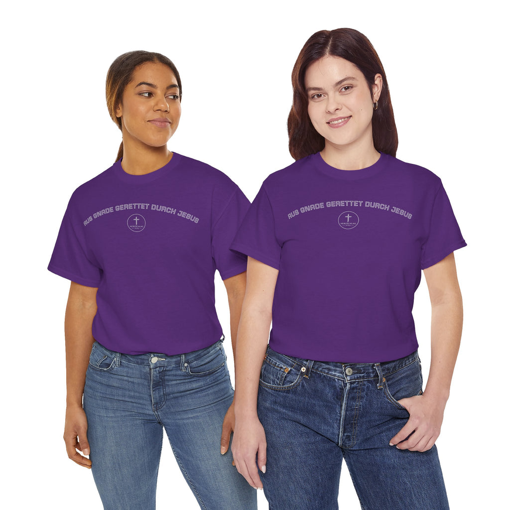 ,,Aus Gnade Gerettet durch Jesus,, T-Shirt