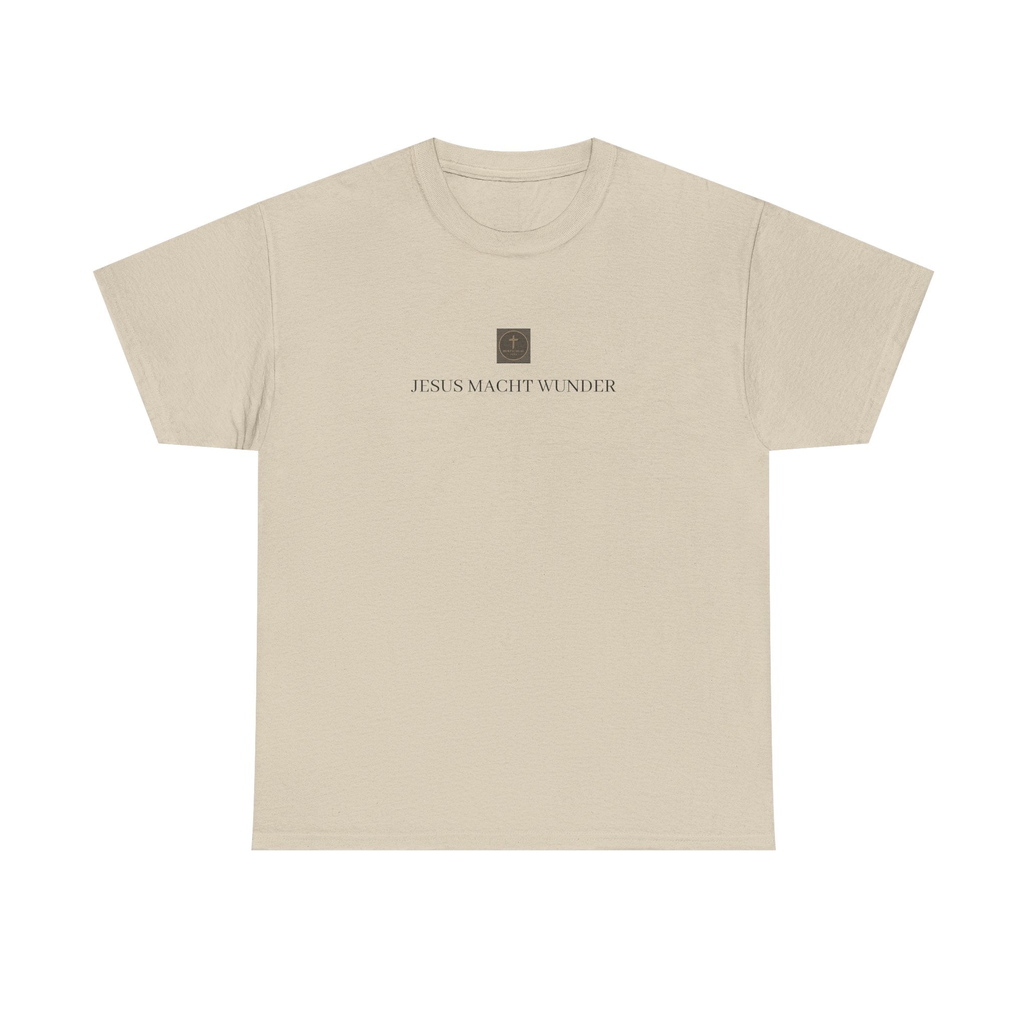 ,,JESUS MACHT WUNDER,, - Schlichtes T-Shirt