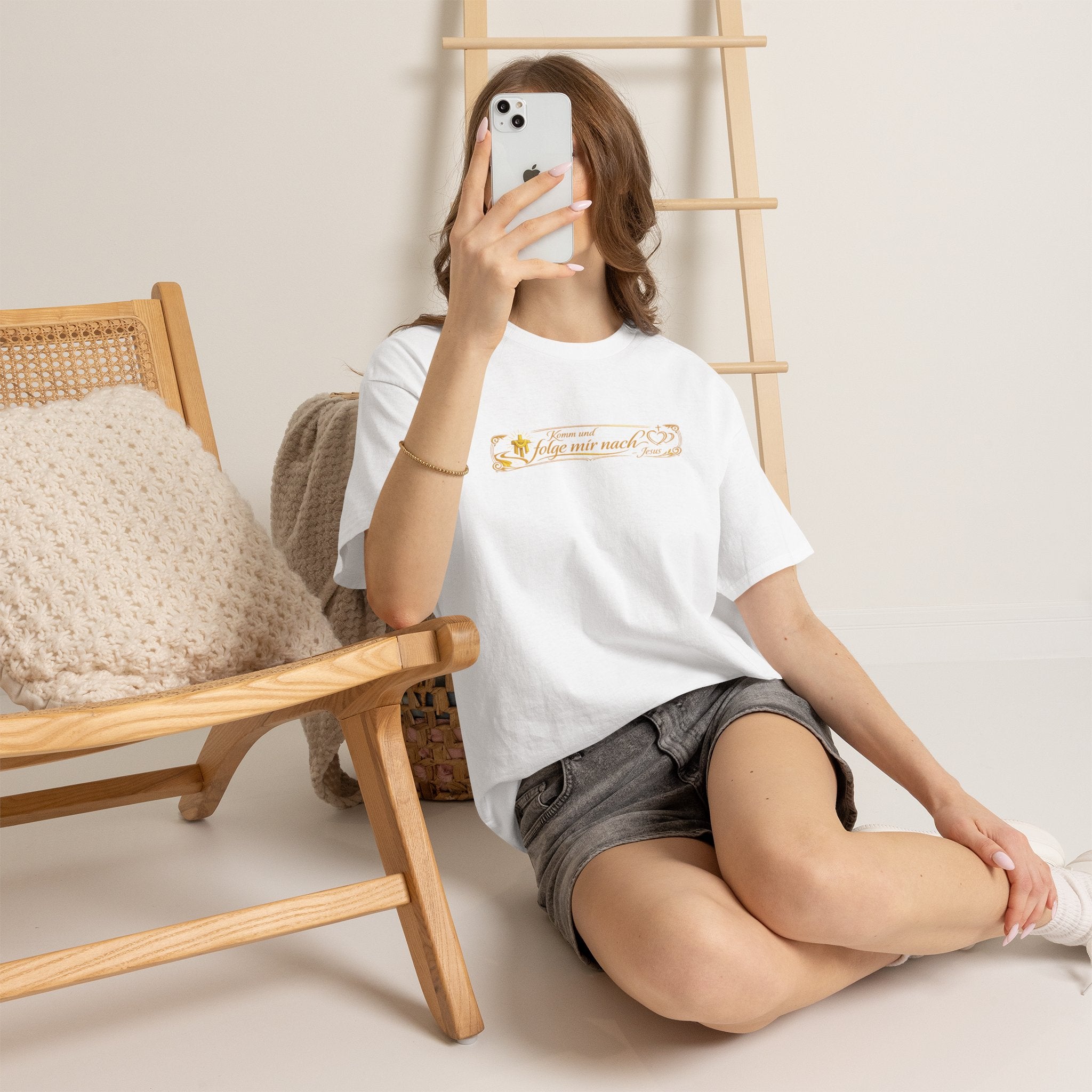 ..Komm und Folge mir nach,, Design T-Shirt