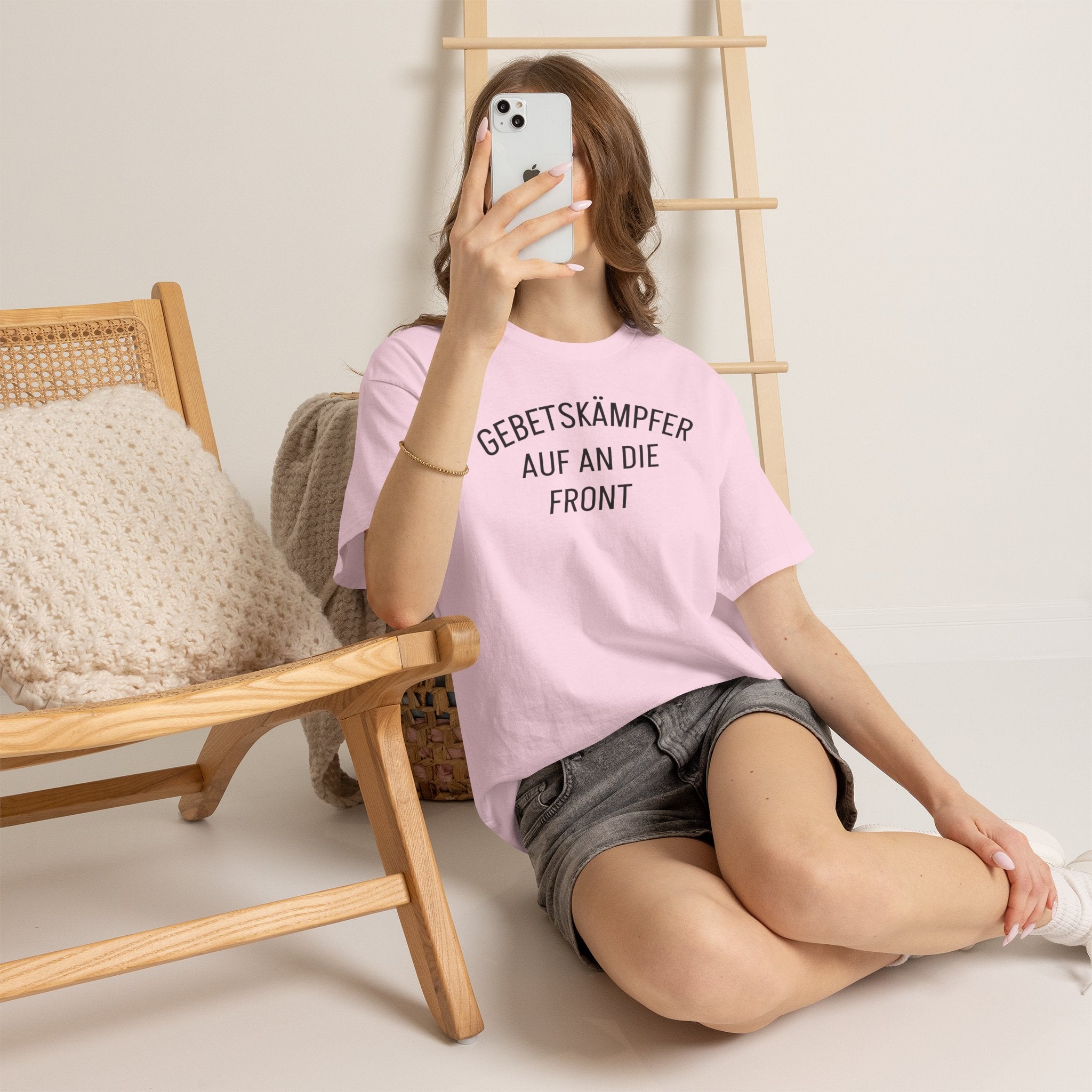 ,,Gebetskämpfer auf an die Front,, T-Shirt
