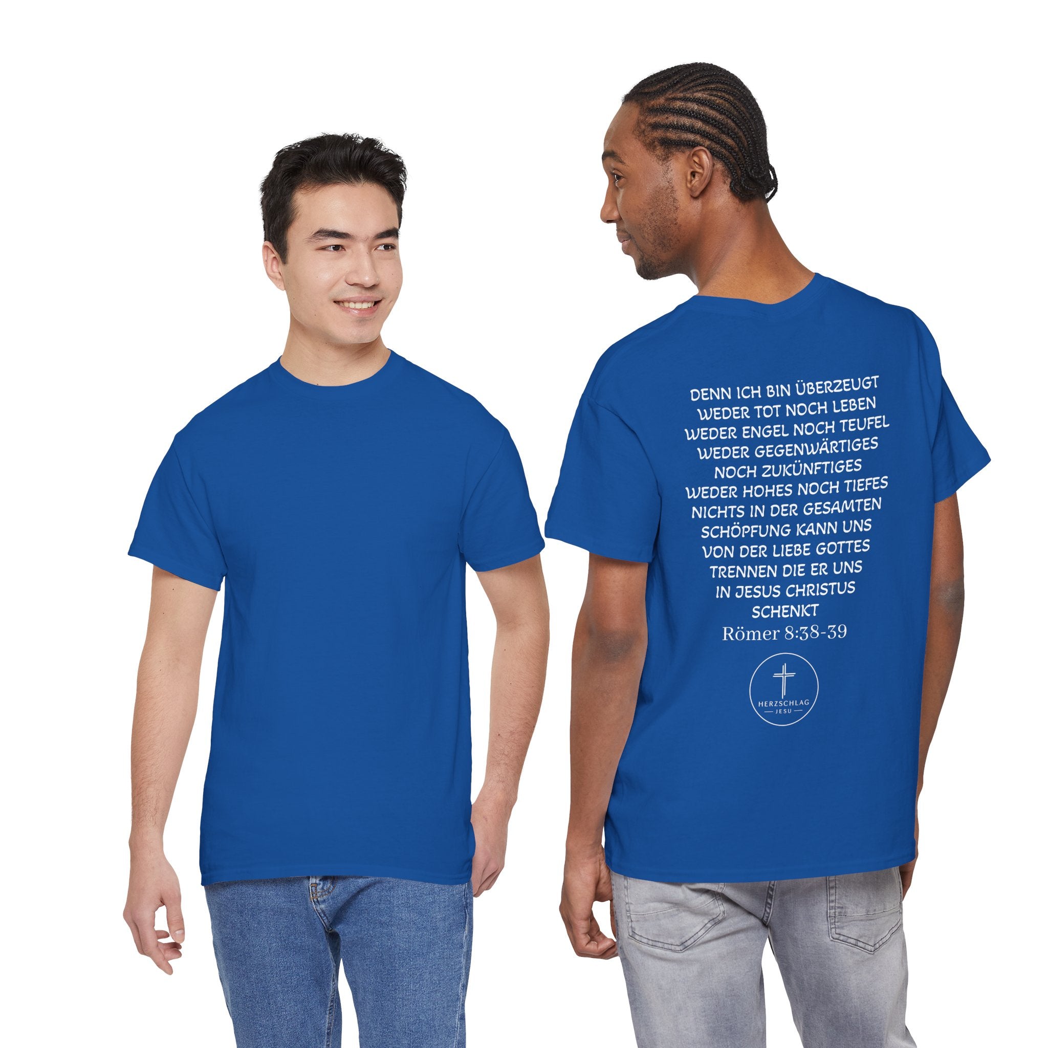 T-Shirt - Römer 8:38-39 nichts kann uns trennen von der Liebe Gottes