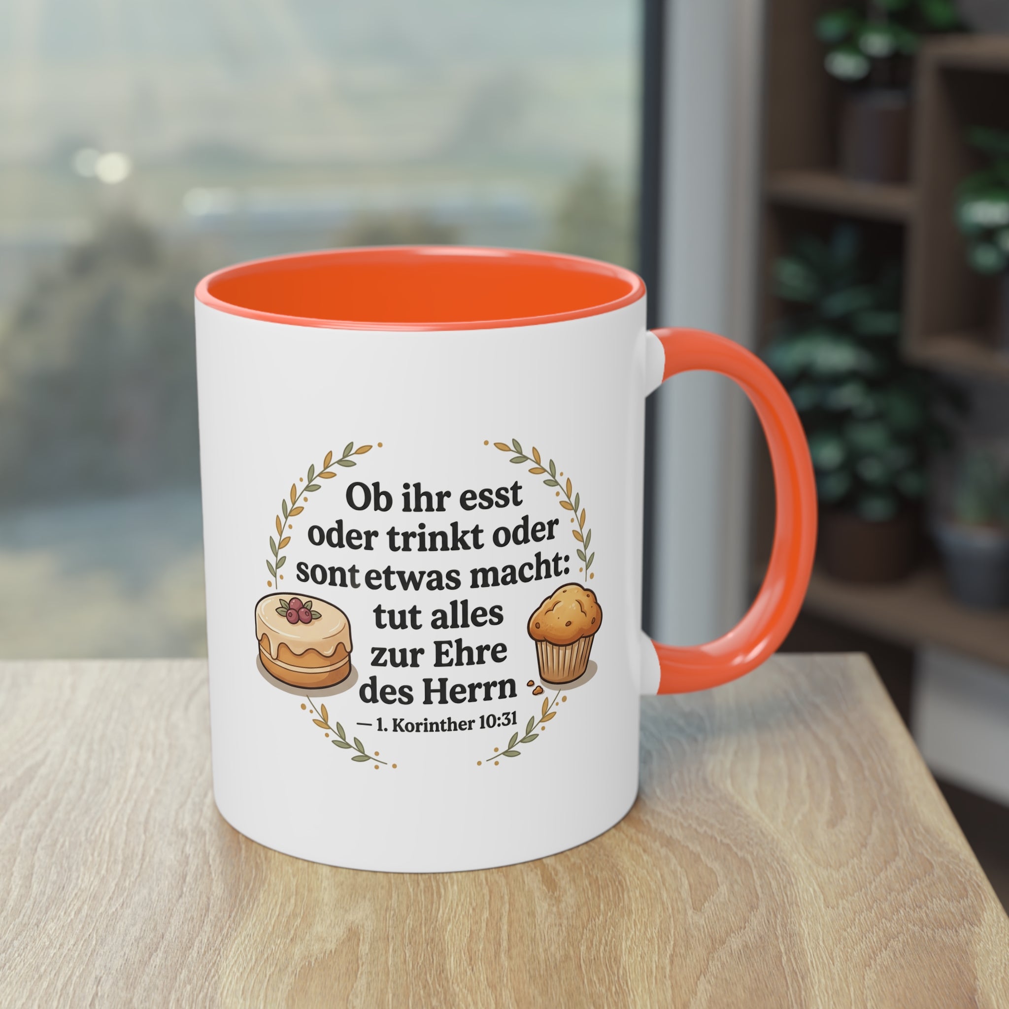 Kaffee Tasse - 1.Korinther 10:31 Ob ihr esst oder trinkt oder sonst etwas macht tut alles zur ehre des Herrn