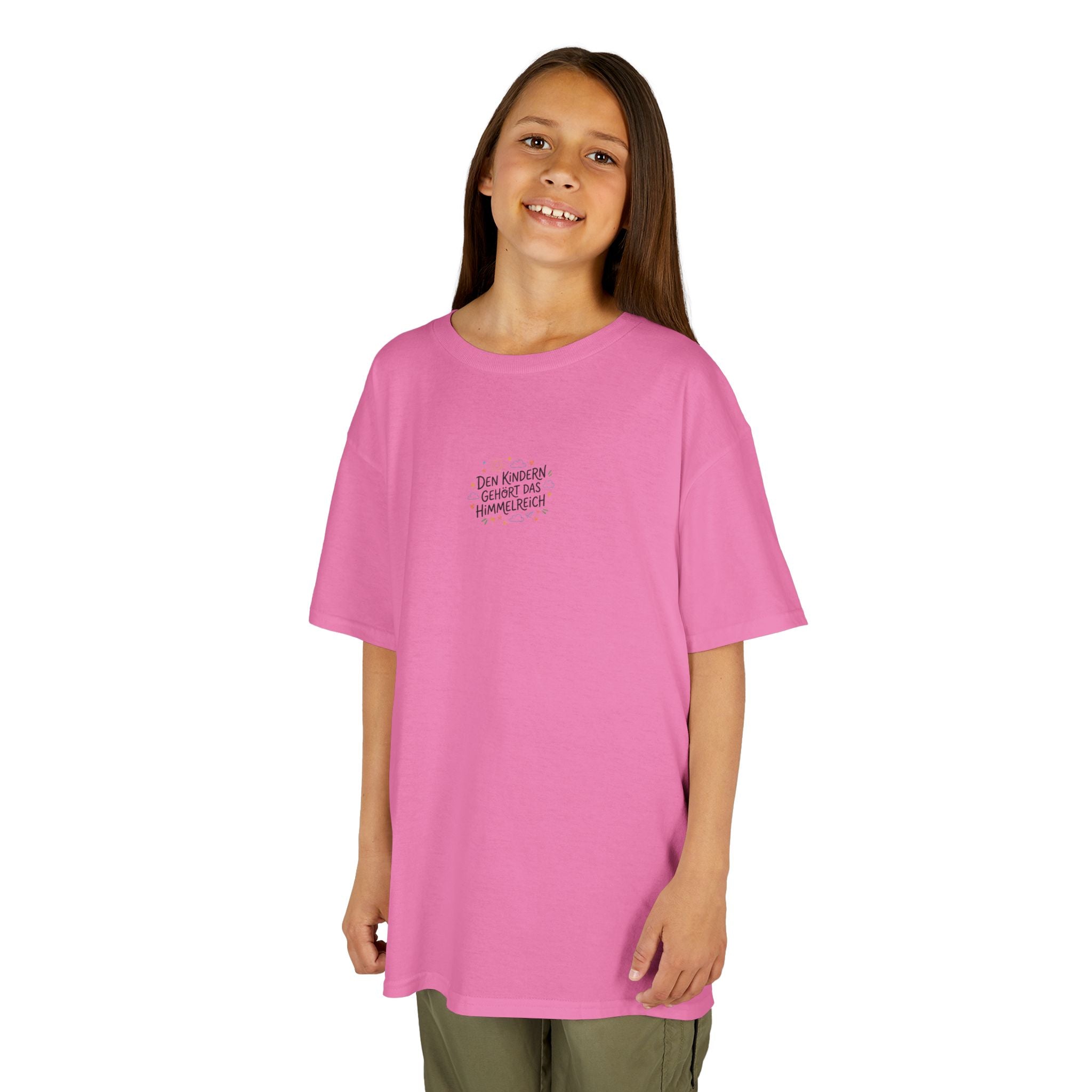 Kinder T‑Shirt — "Den Kindern gehört das Himmelreich"