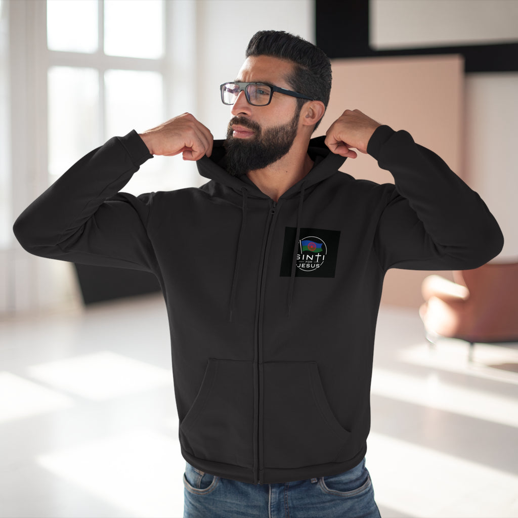 ,,Das Volk Sinti soll Errettet werden,,  Design Zip Hoodie