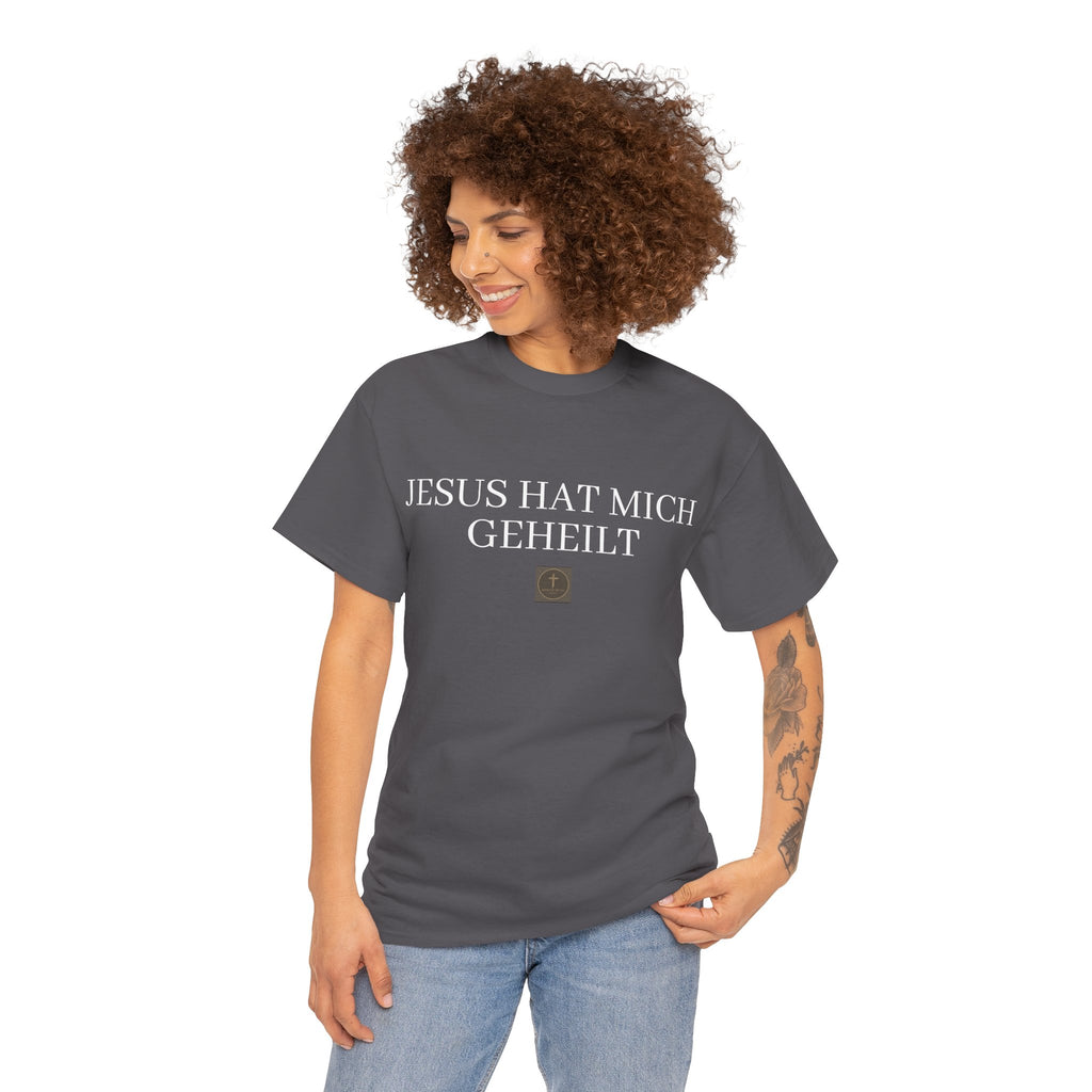 ,,Jesus hat mich geheilt,, - Trage dein Zeugnis - T-Shirt