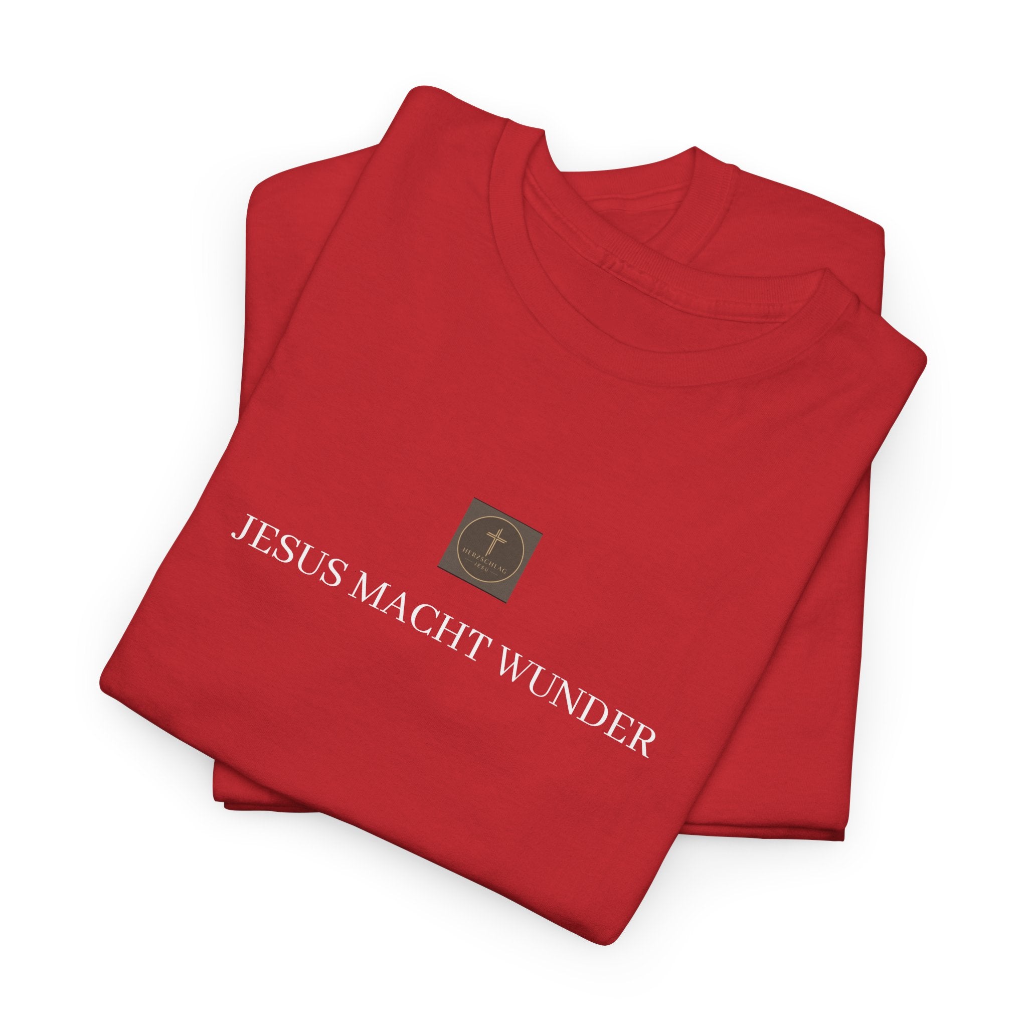 ,,JESUS MACHT WUNDER,, - Schlichtes T-Shirt