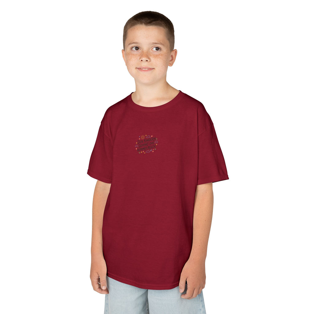 Kinder T‑Shirt — "Den Kindern gehört das Himmelreich"