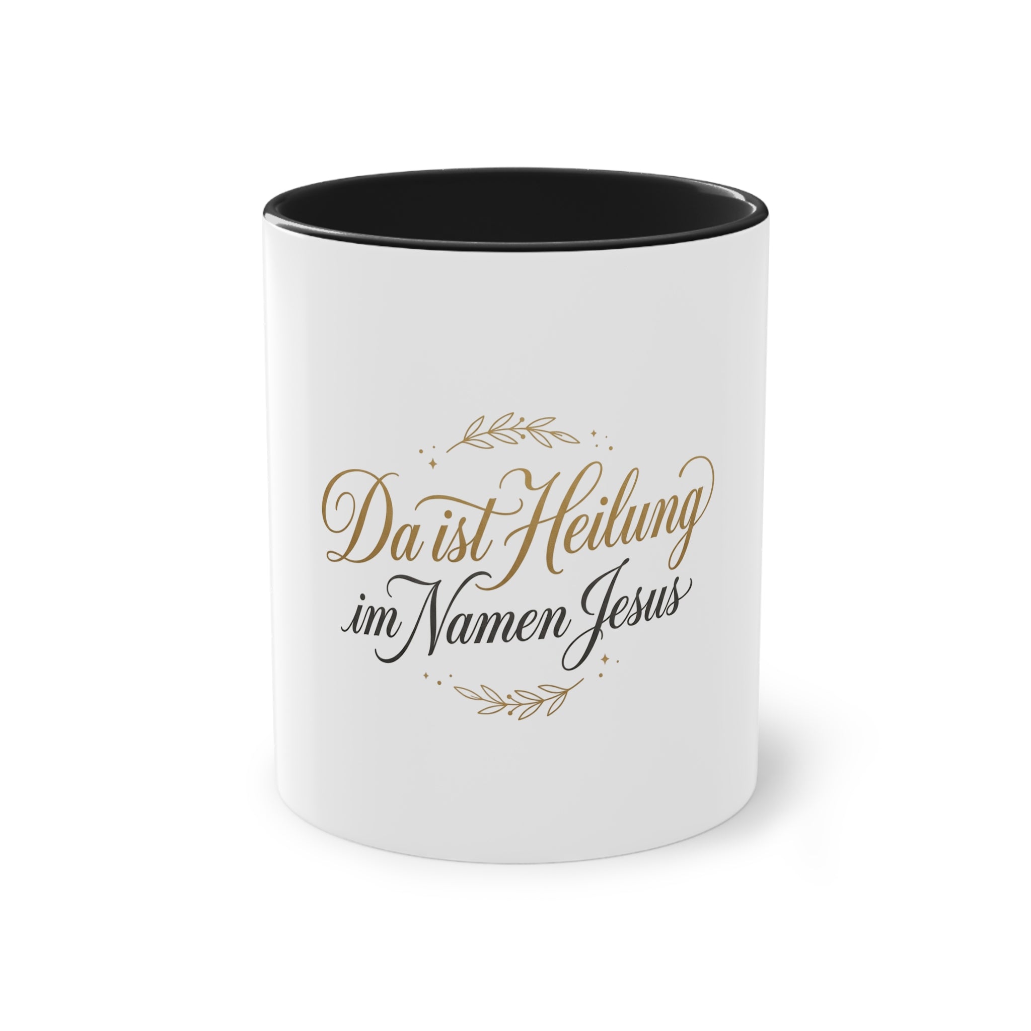 ,,Da ist Heilung im Namen Jesus,, Kaffee Tasse
