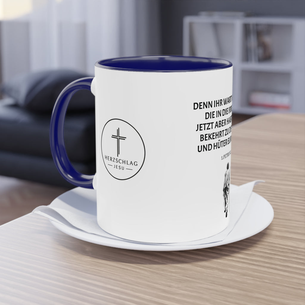 1.Petrus 2:25 - Tasse