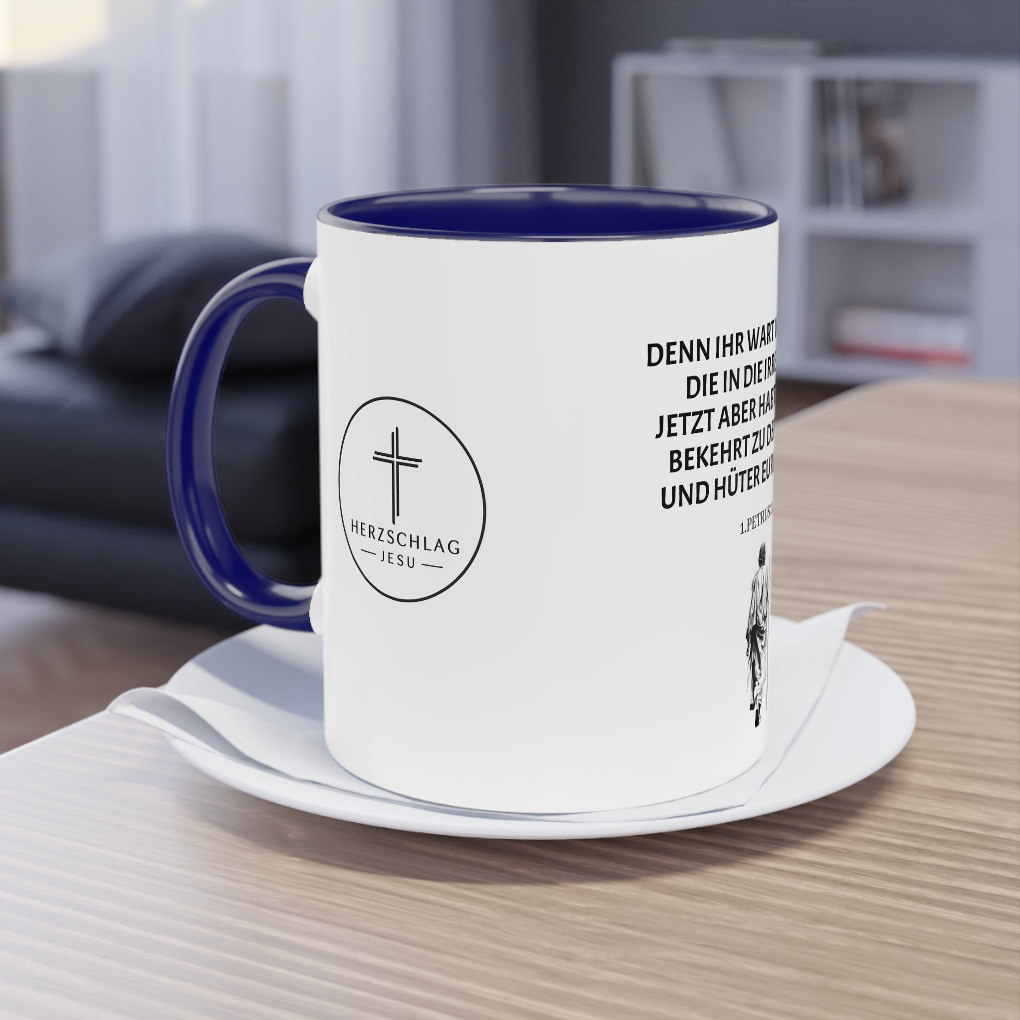 1.Petrus 2:25 - Tasse