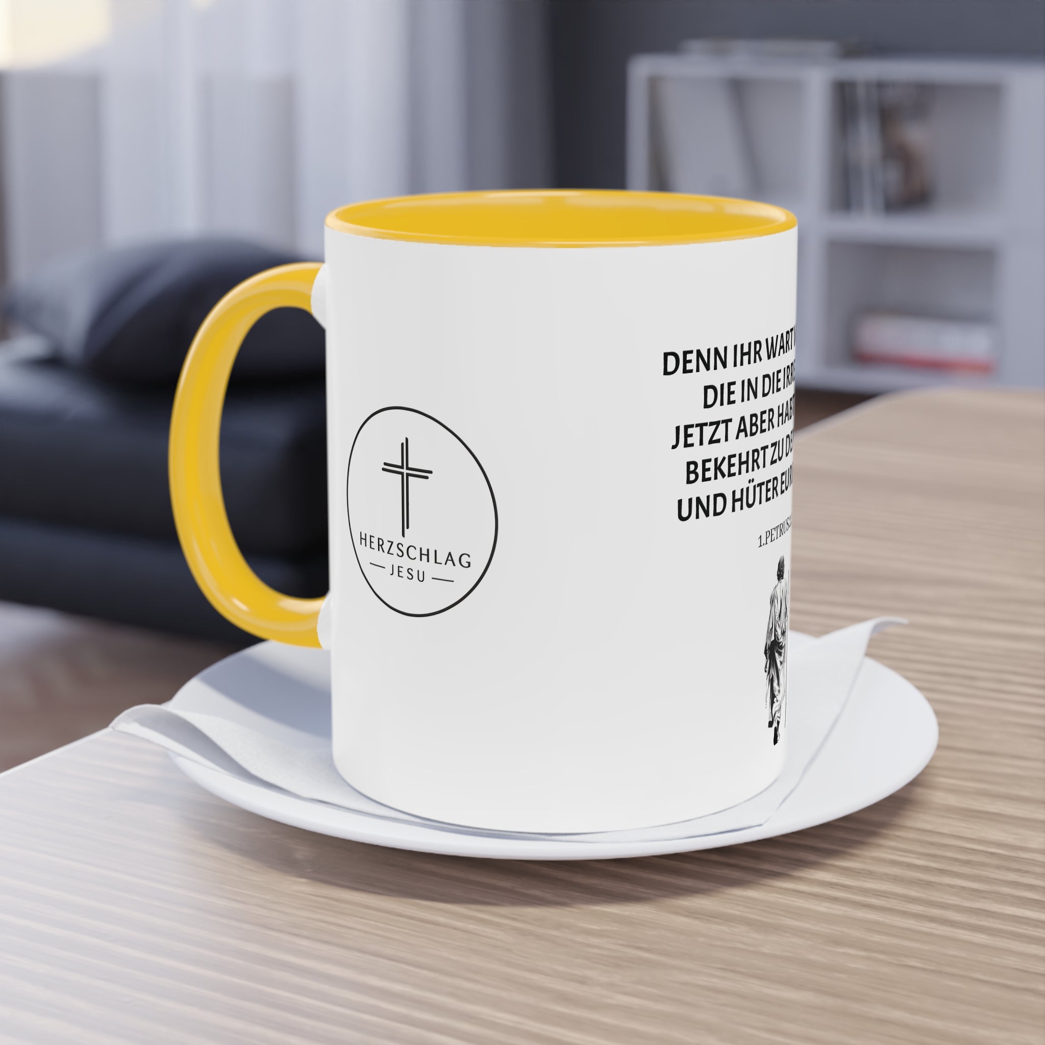 1.Petrus 2:25 - Tasse