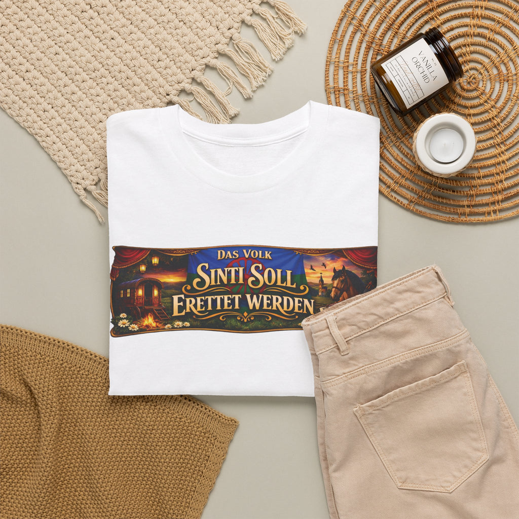 Das Volk Sinti soll Errettet werden Design T-Shirt