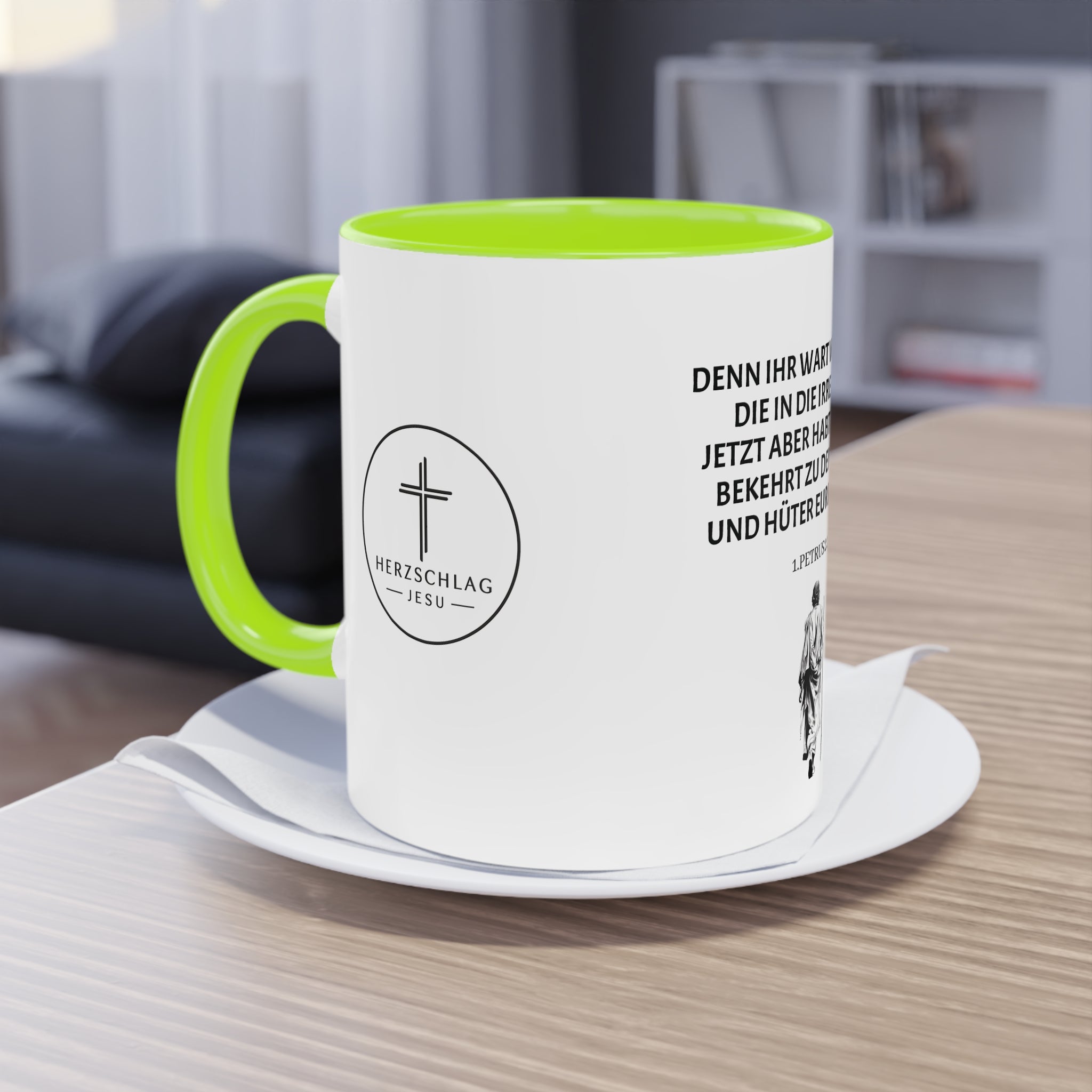 1.Petrus 2:25 - Tasse