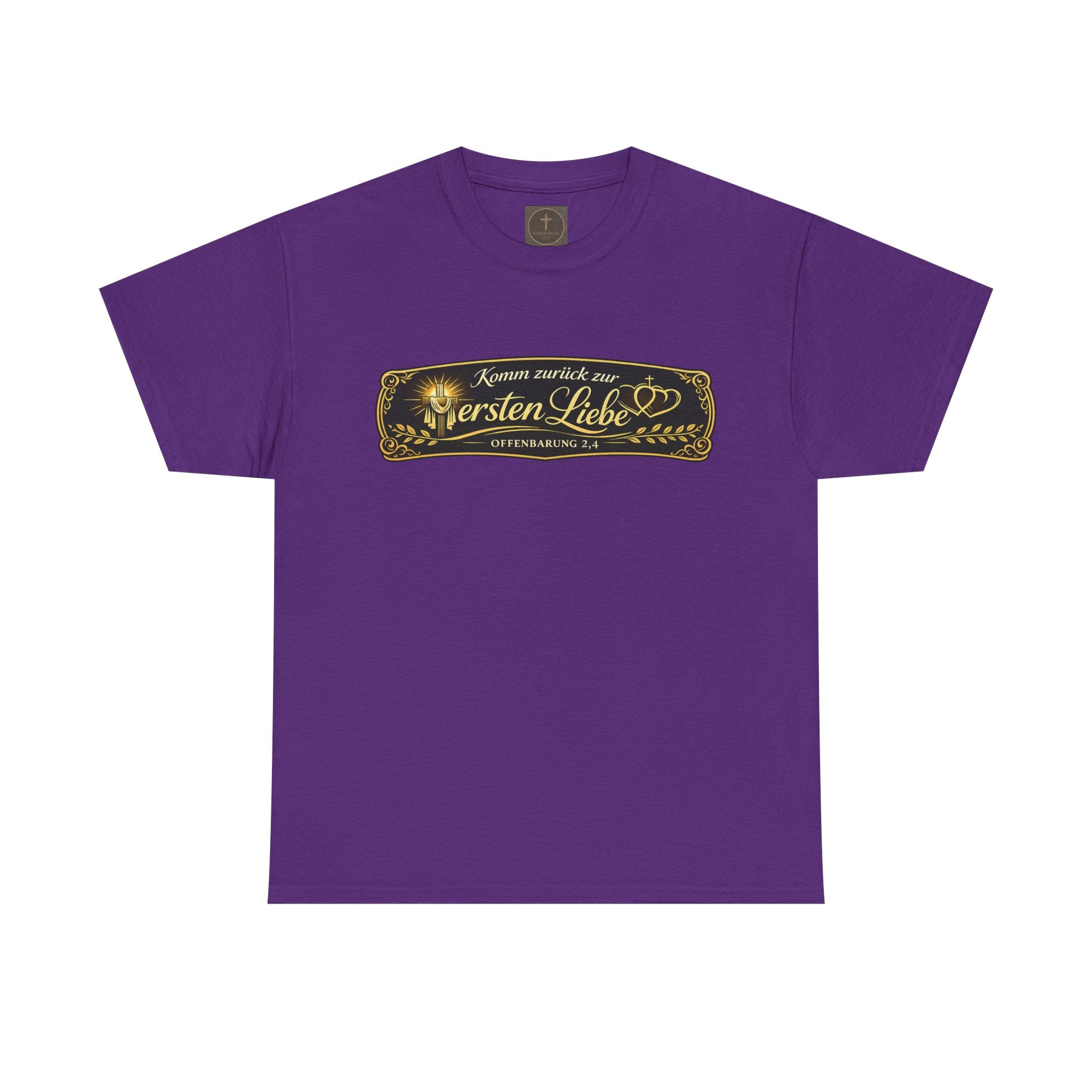,,Komm zurück zur ersten Liebe,, Offenbarung 2,4 Design T-Shirt