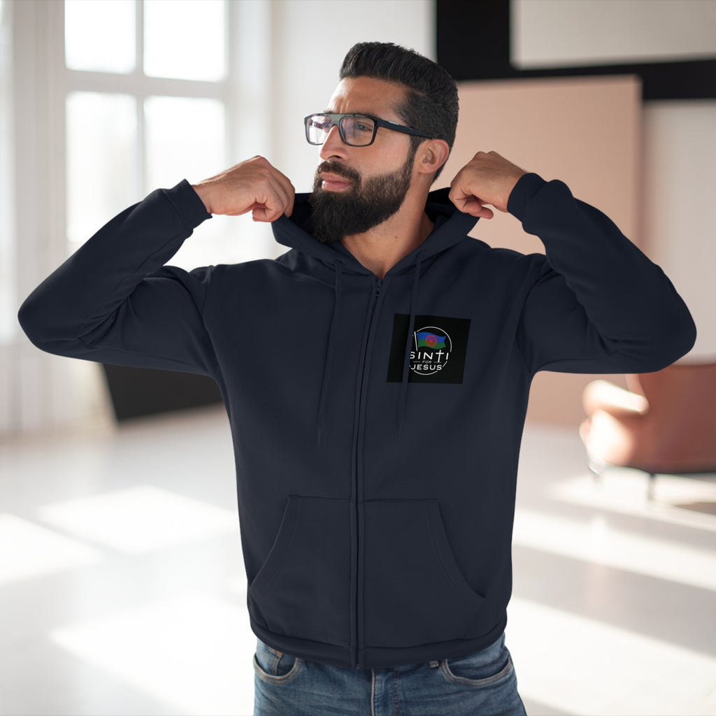 ,,Das Volk Sinti soll Errettet werden,,  Design Zip Hoodie
