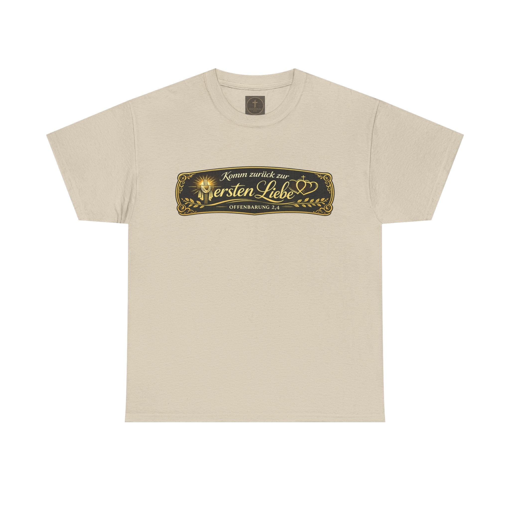 ,,Komm zurück zur ersten Liebe,, Offenbarung 2,4 Design T-Shirt