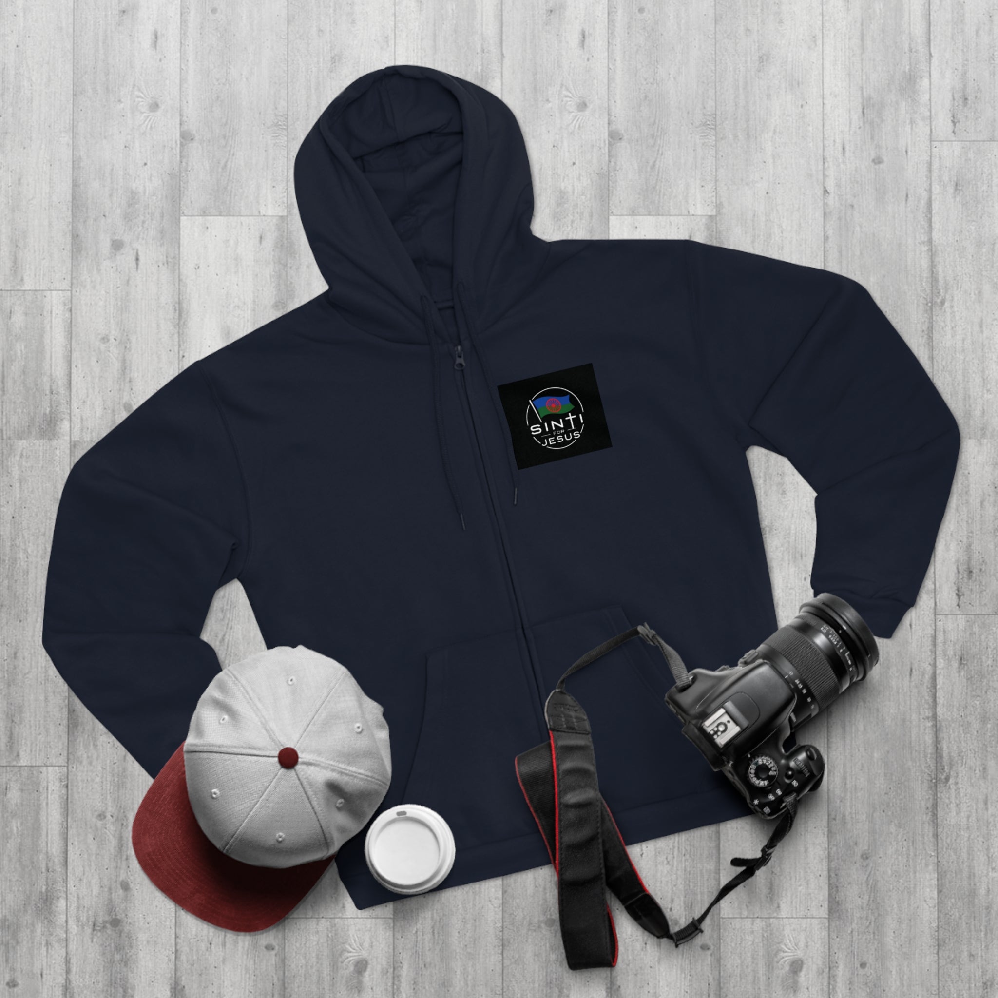 ,,Das Volk Sinti soll Errettet werden,,  Design Zip Hoodie