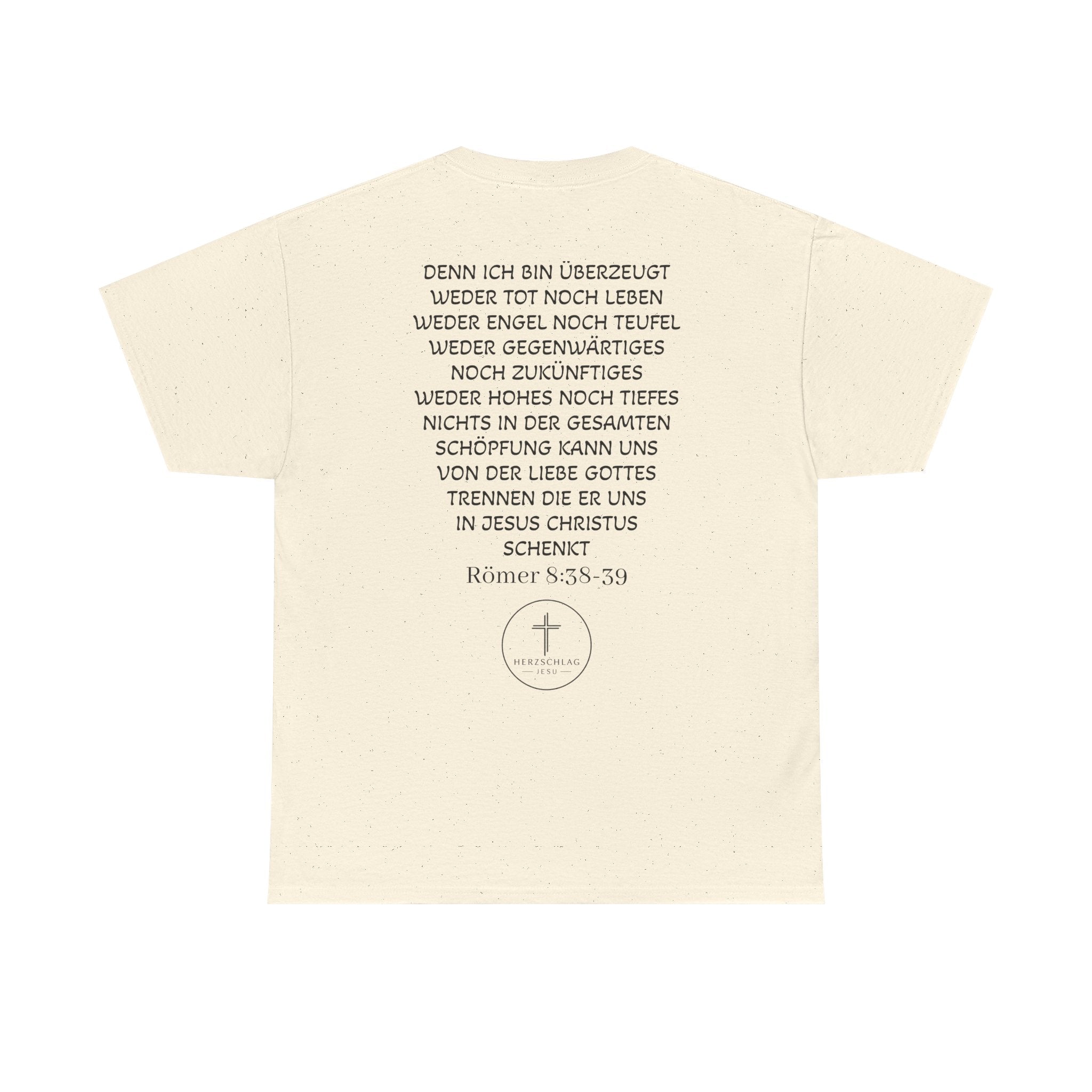 T-Shirt - Römer 8:38-39 nichts kann uns trennen von der Liebe Gottes
