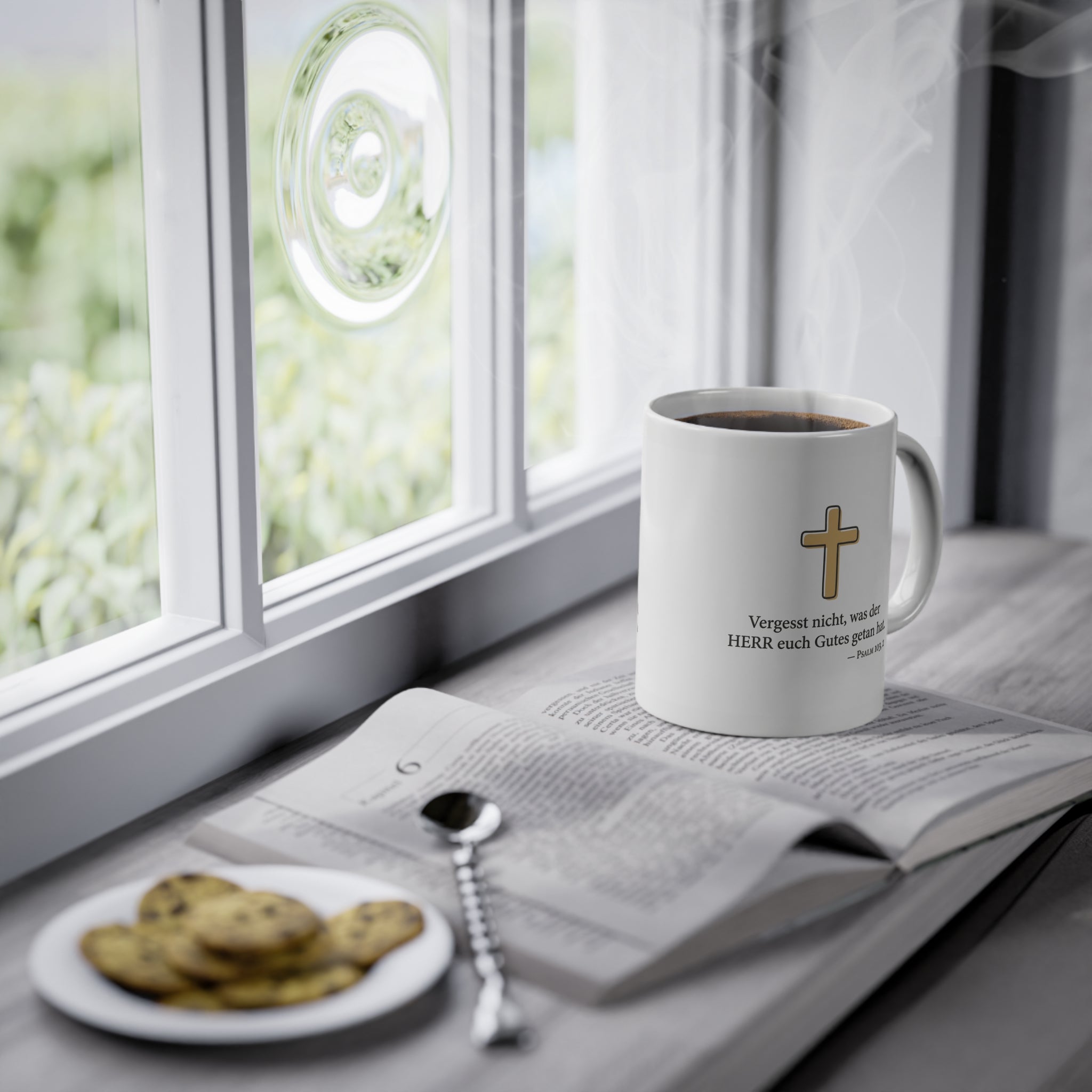 Tasse - Psalm 103:2 Vergesst nicht was der HERR euch Gutes getan hat