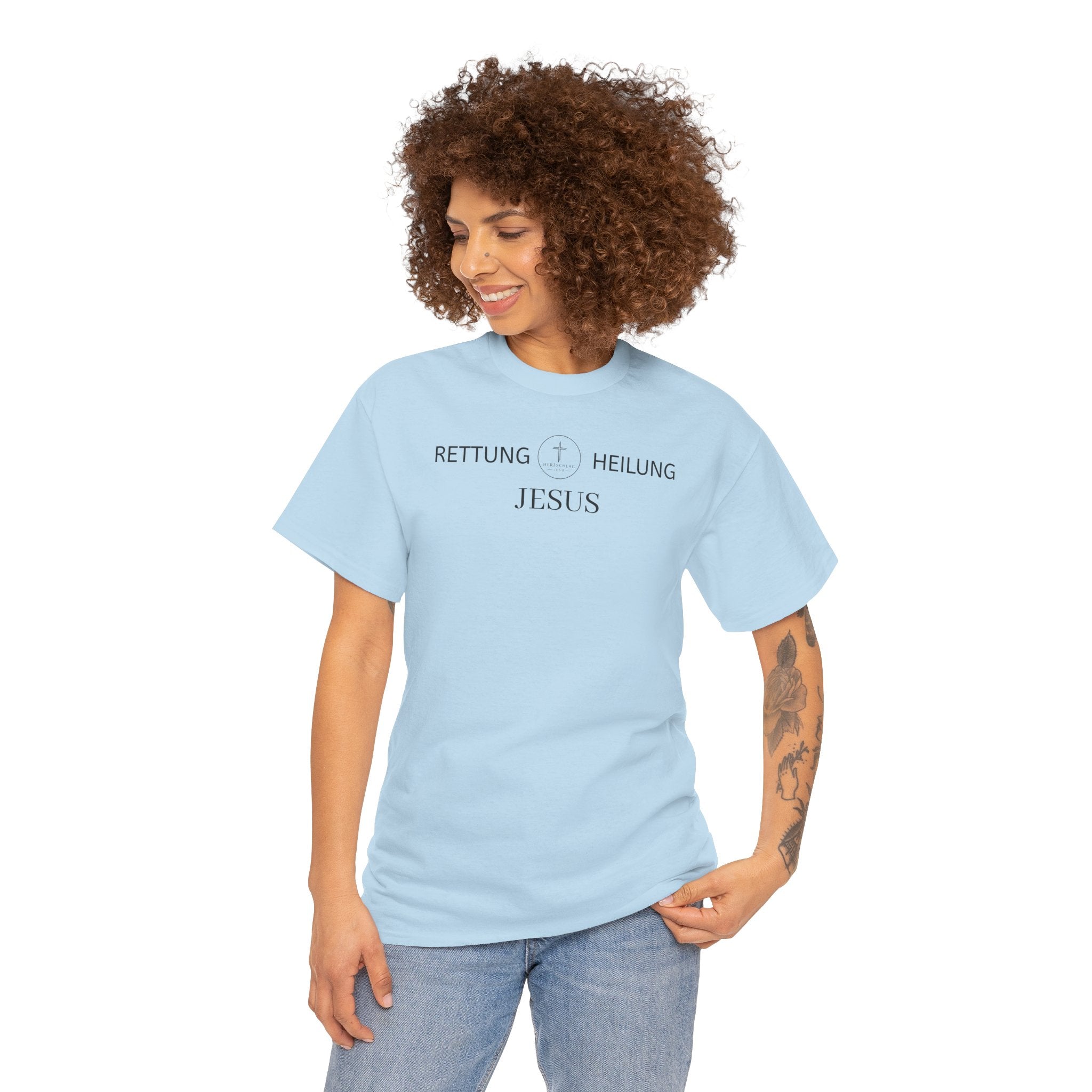 ,,Rettung Heilung Jesus,, T-Shirt