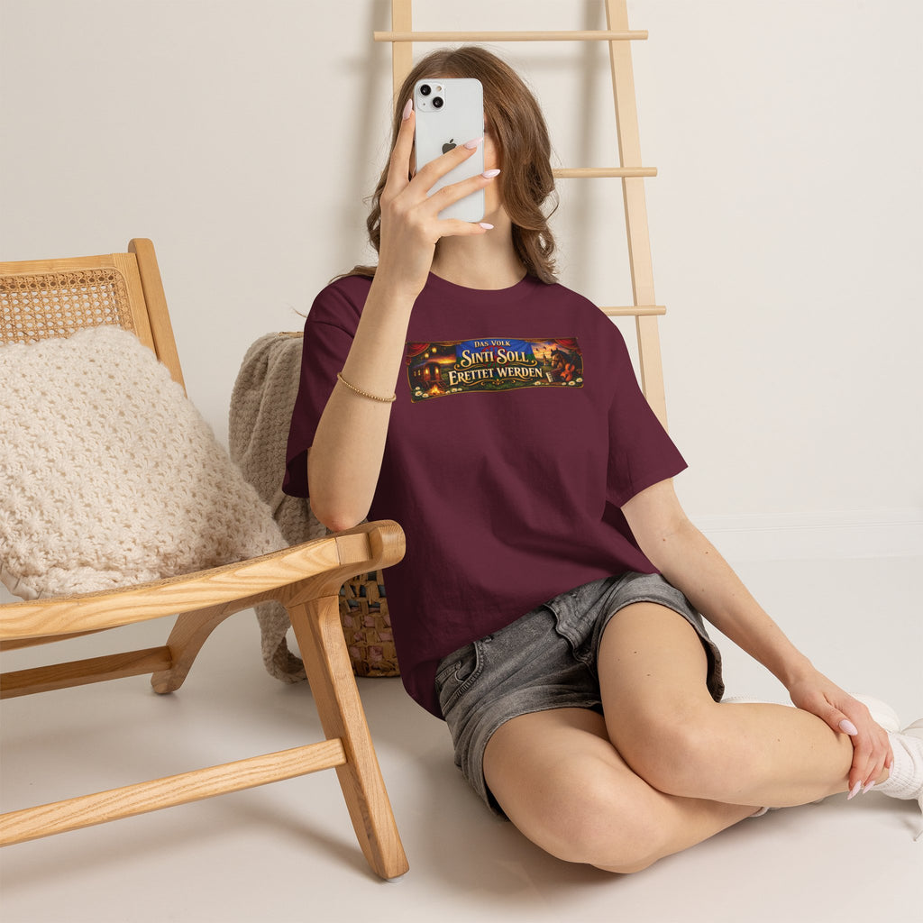 Das Volk Sinti soll Errettet werden Design T-Shirt