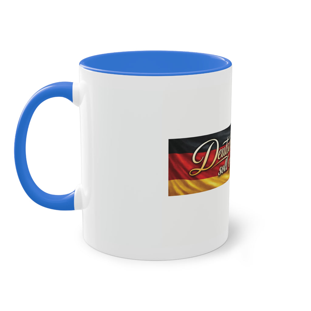 Deutschland soll Errettet werden Kaffee Tasse