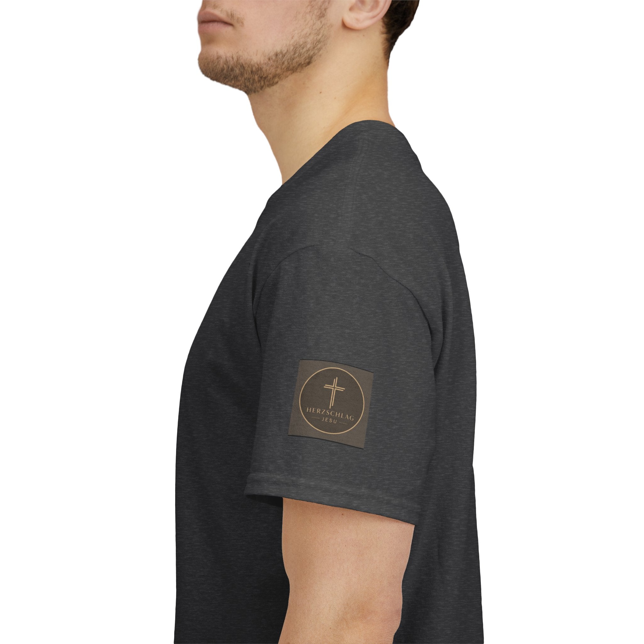 ,,Aus Gnade Gerettet durch Jesus,, Mit Kreuz T-Shirt