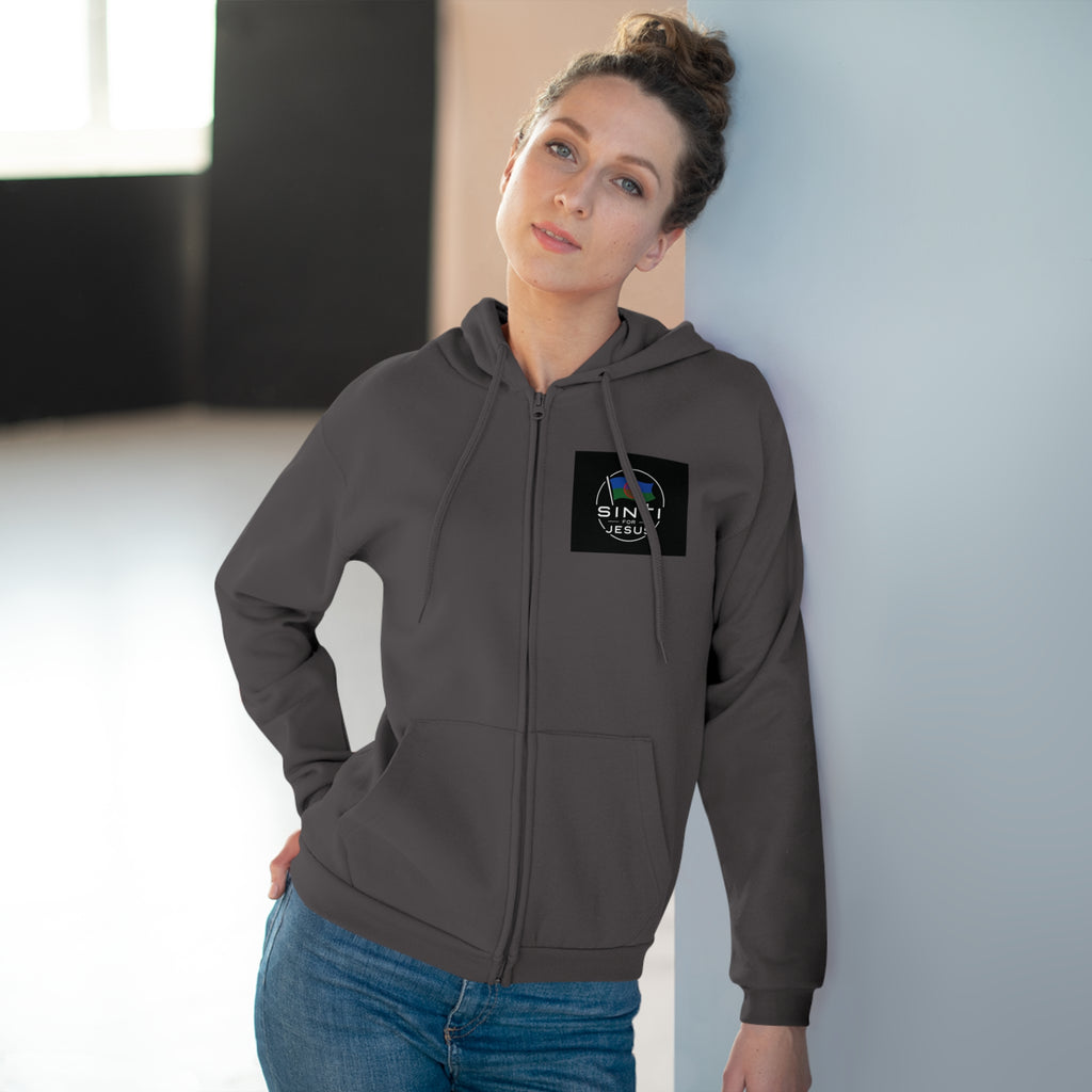 ,,Das Volk Sinti soll Errettet werden,,  Design Zip Hoodie