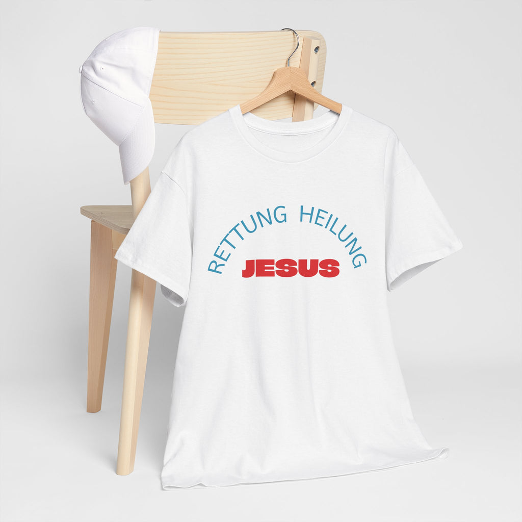 ,,Rettung Heilung Jesus,, T-Shirt