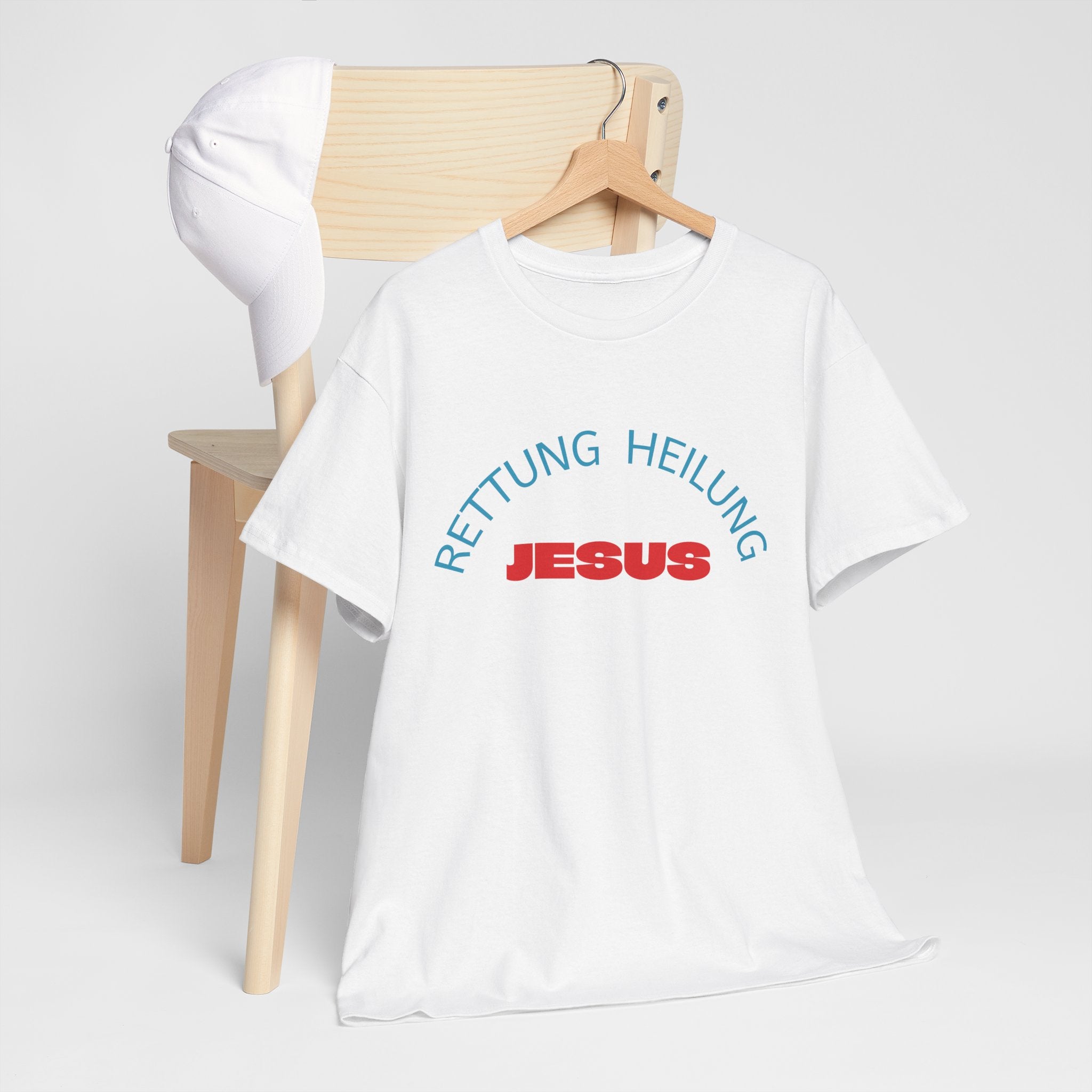,,Rettung Heilung Jesus,, T-Shirt