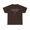 ,,Nicht mehr lebe ich sondern Christus lebt in mir,, Galater 2:20 - T-Shirt