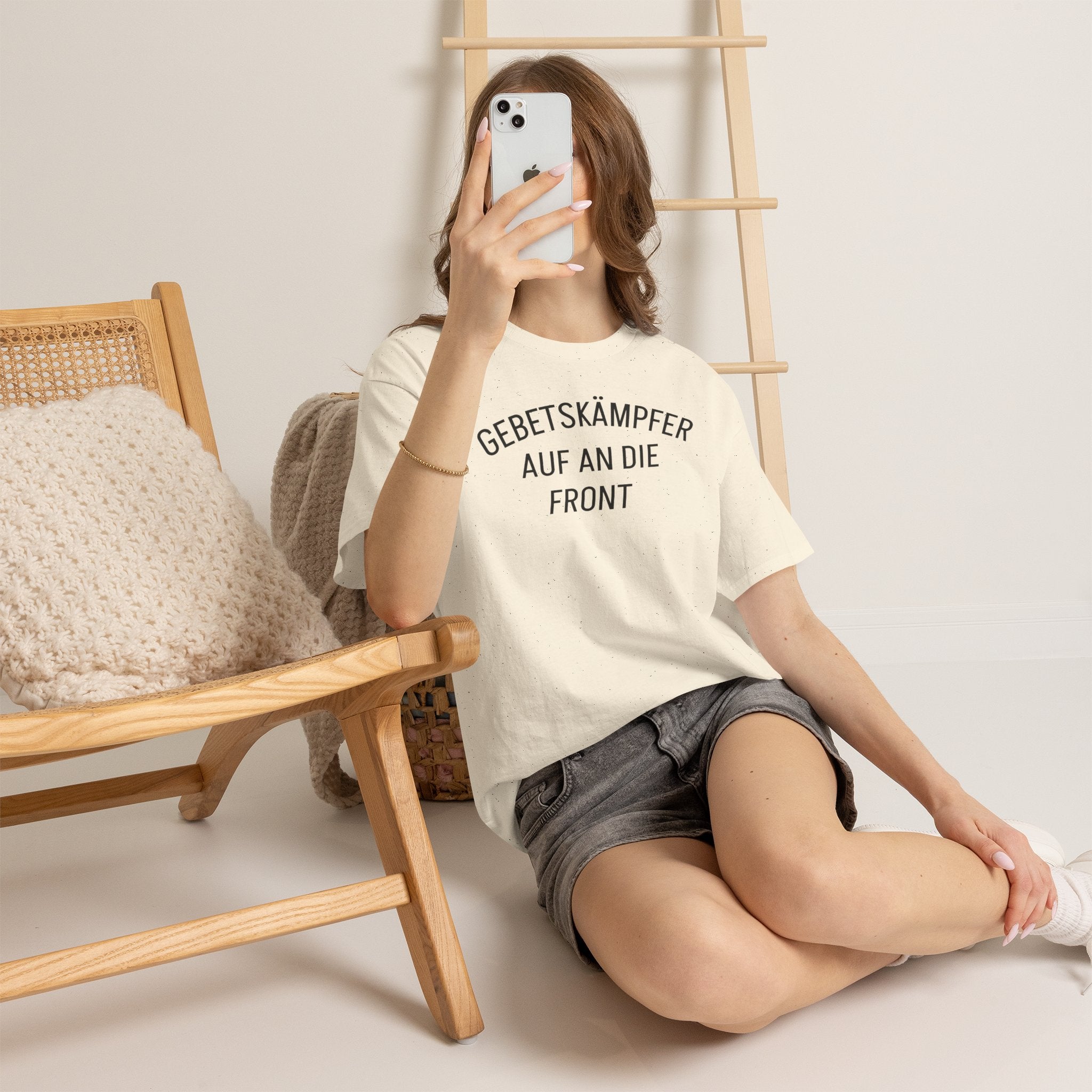 ,,Gebetskämpfer auf an die Front,, T-Shirt