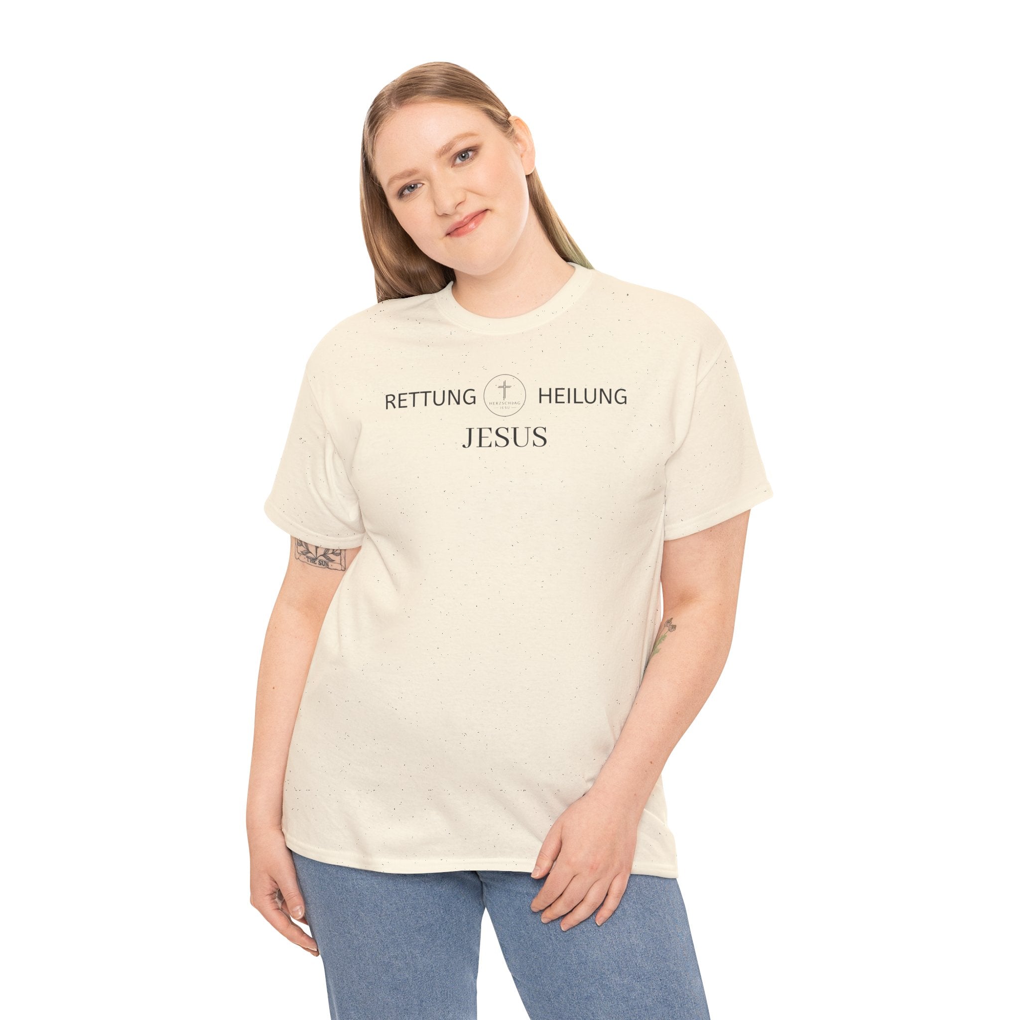 ,,Rettung Heilung Jesus,, T-Shirt