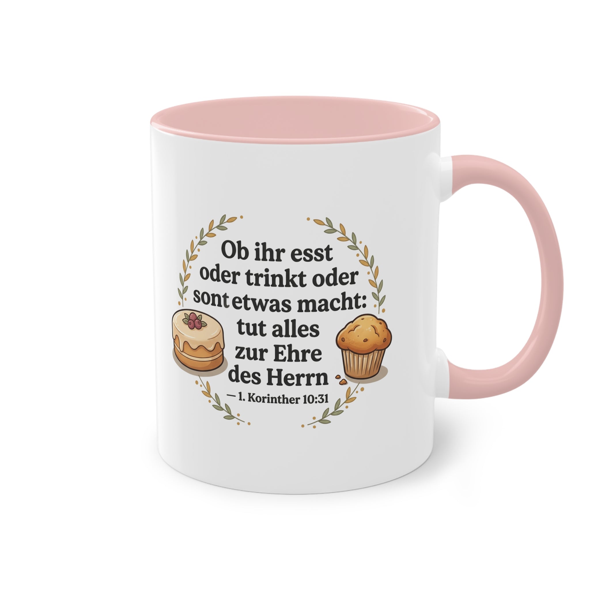 Kaffee Tasse - 1.Korinther 10:31 Ob ihr esst oder trinkt oder sonst etwas macht tut alles zur ehre des Herrn
