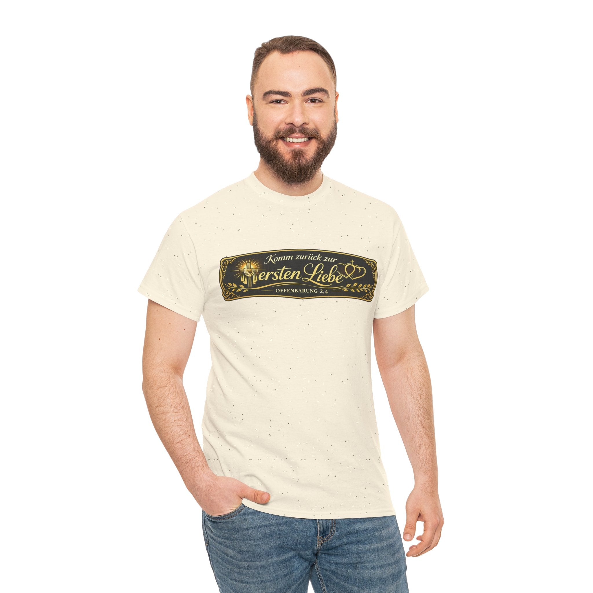 ,,Komm zurück zur ersten Liebe,, Offenbarung 2,4 Design T-Shirt
