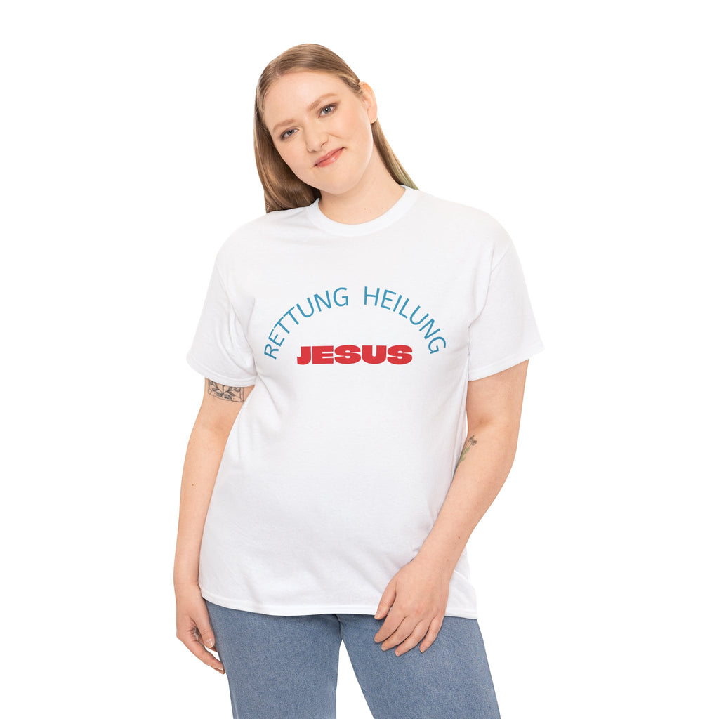 ,,Rettung Heilung Jesus,, T-Shirt