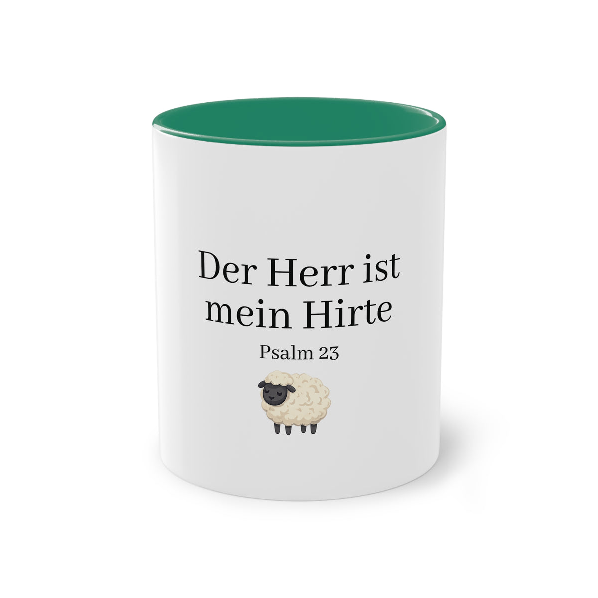 ,,Der Herr ist mein Hirte,, Psalm 23 -Tasse