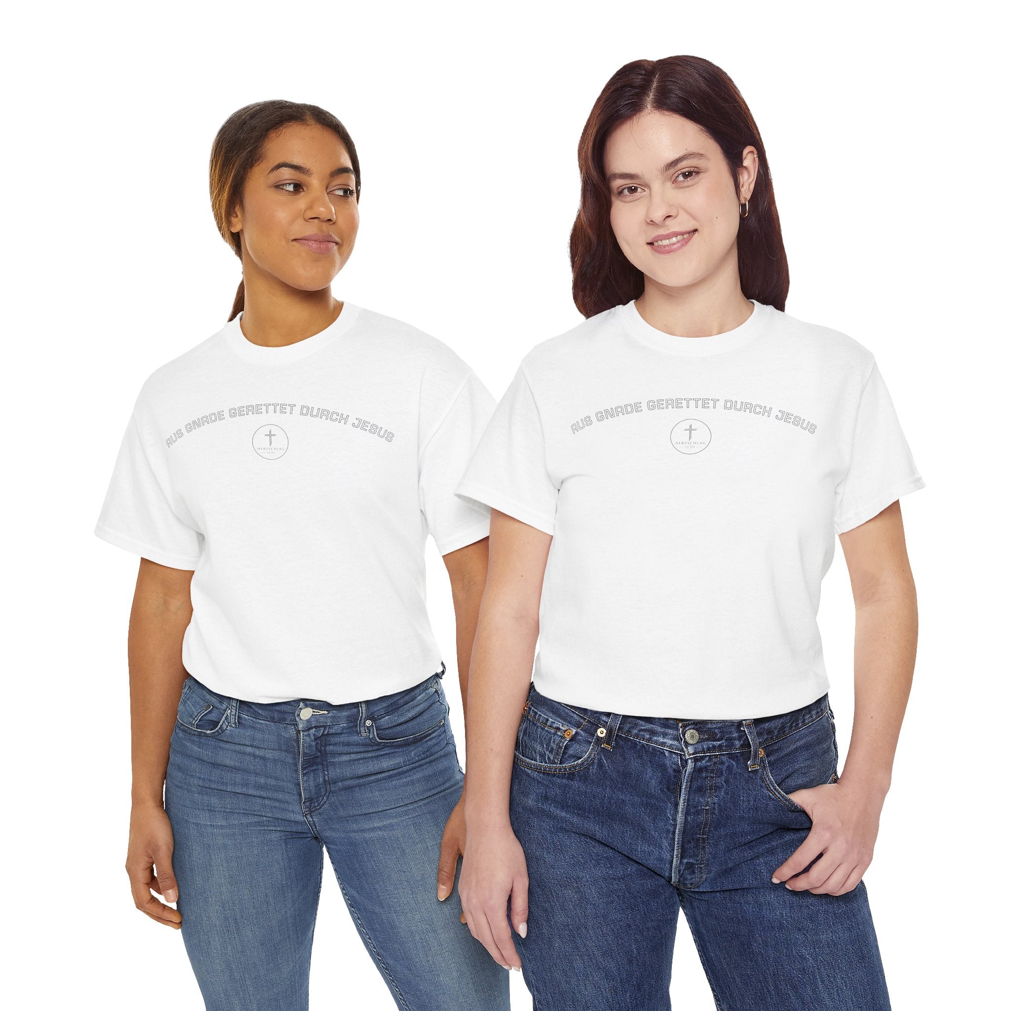 ,,Aus Gnade Gerettet durch Jesus,, T-Shirt