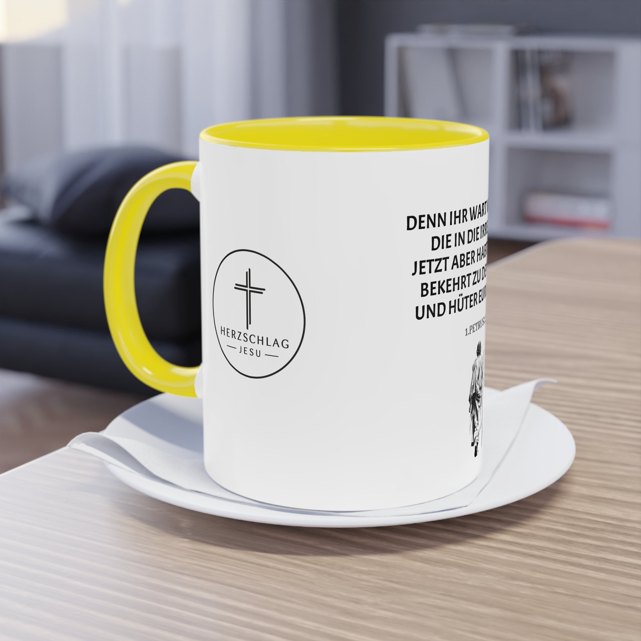 1.Petrus 2:25 - Tasse