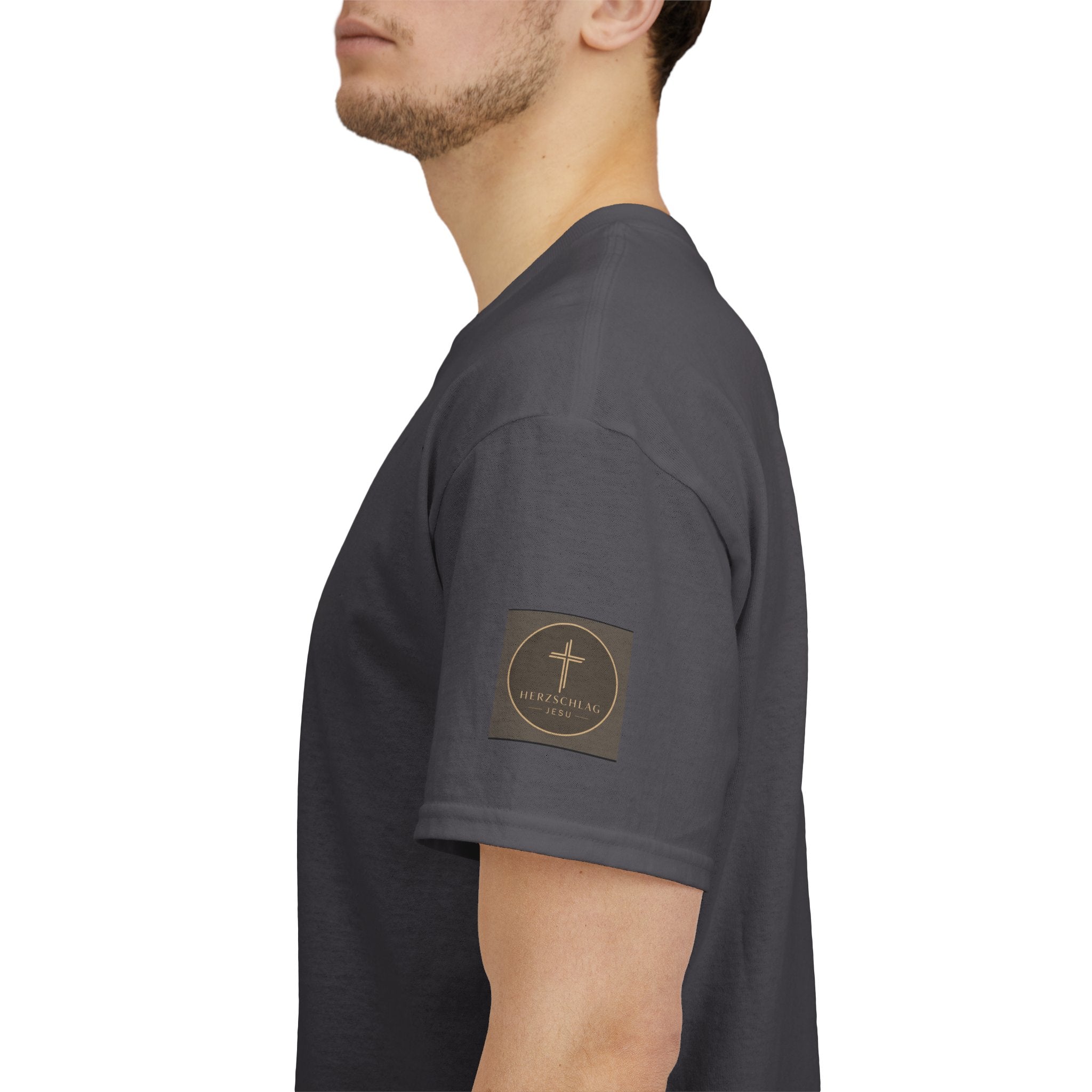 ,,Aus Gnade Gerettet durch Jesus,, Mit Kreuz T-Shirt