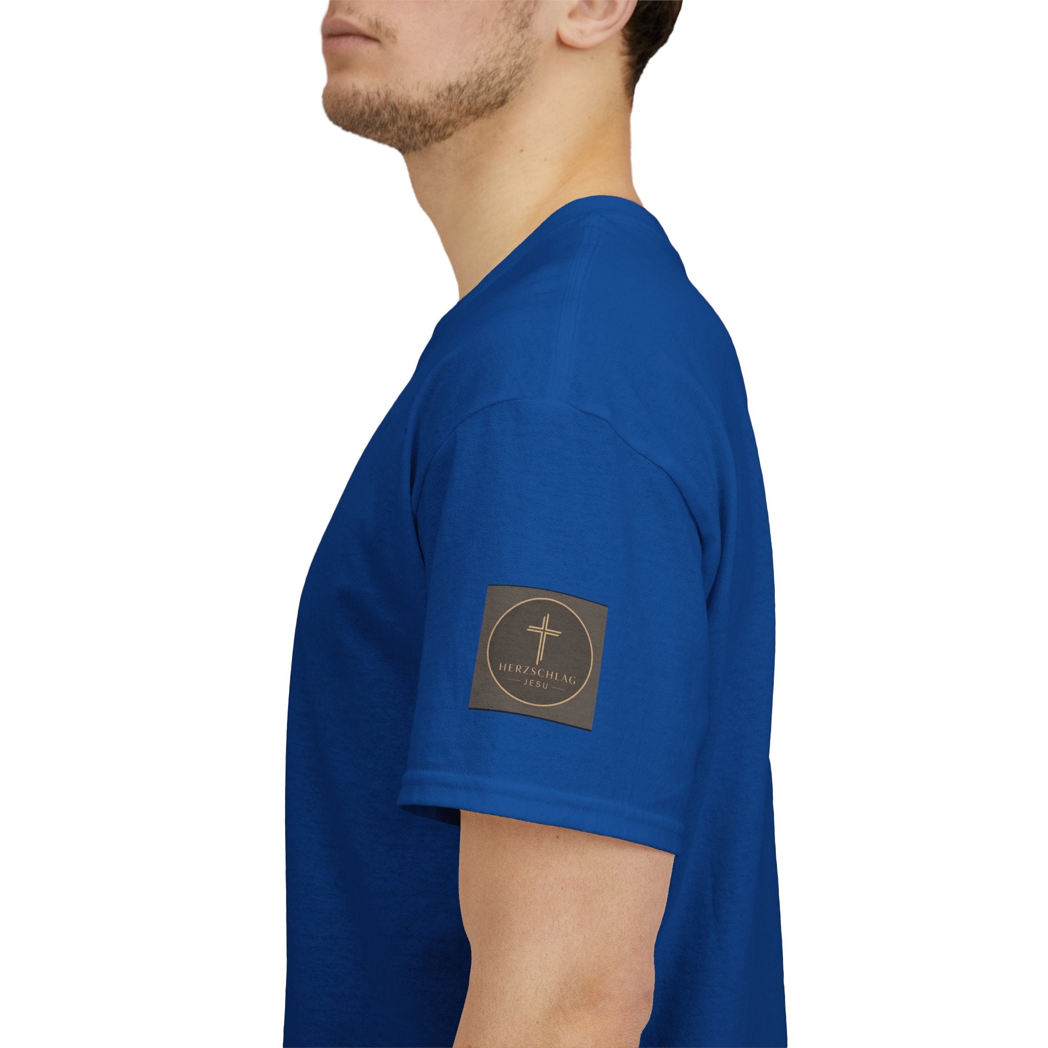 ,,Aus Gnade Gerettet durch Jesus,, Mit Kreuz T-Shirt